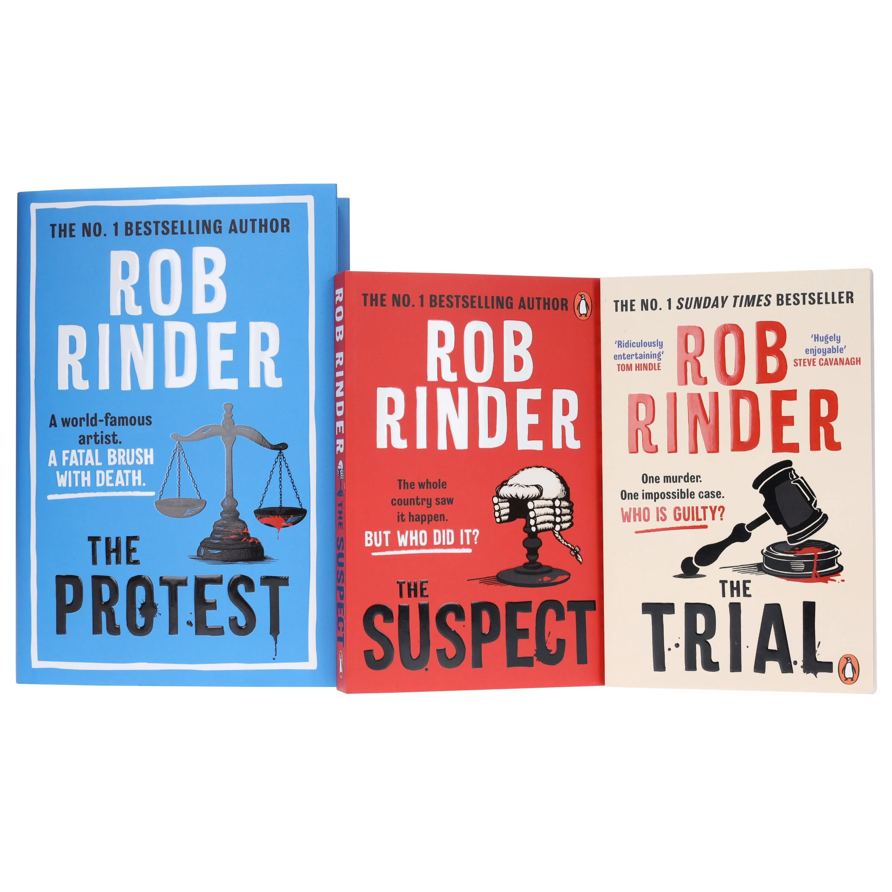 Rob Rinder Collection (The Trial, The Suspect & The Protest) 3 Books Set - Fiction - Paperback/Hardback - Image 4