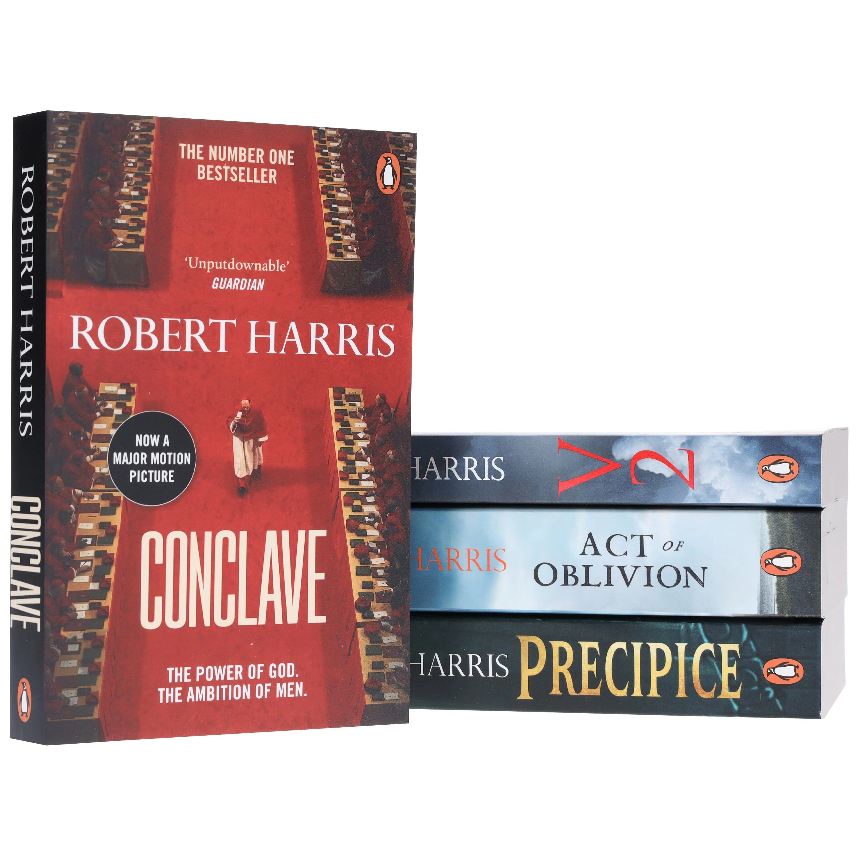 Robert Harris Collection (Conclave,V2, Act of Oblivion & Precipice) 4 Books Set - Fiction - Paperback