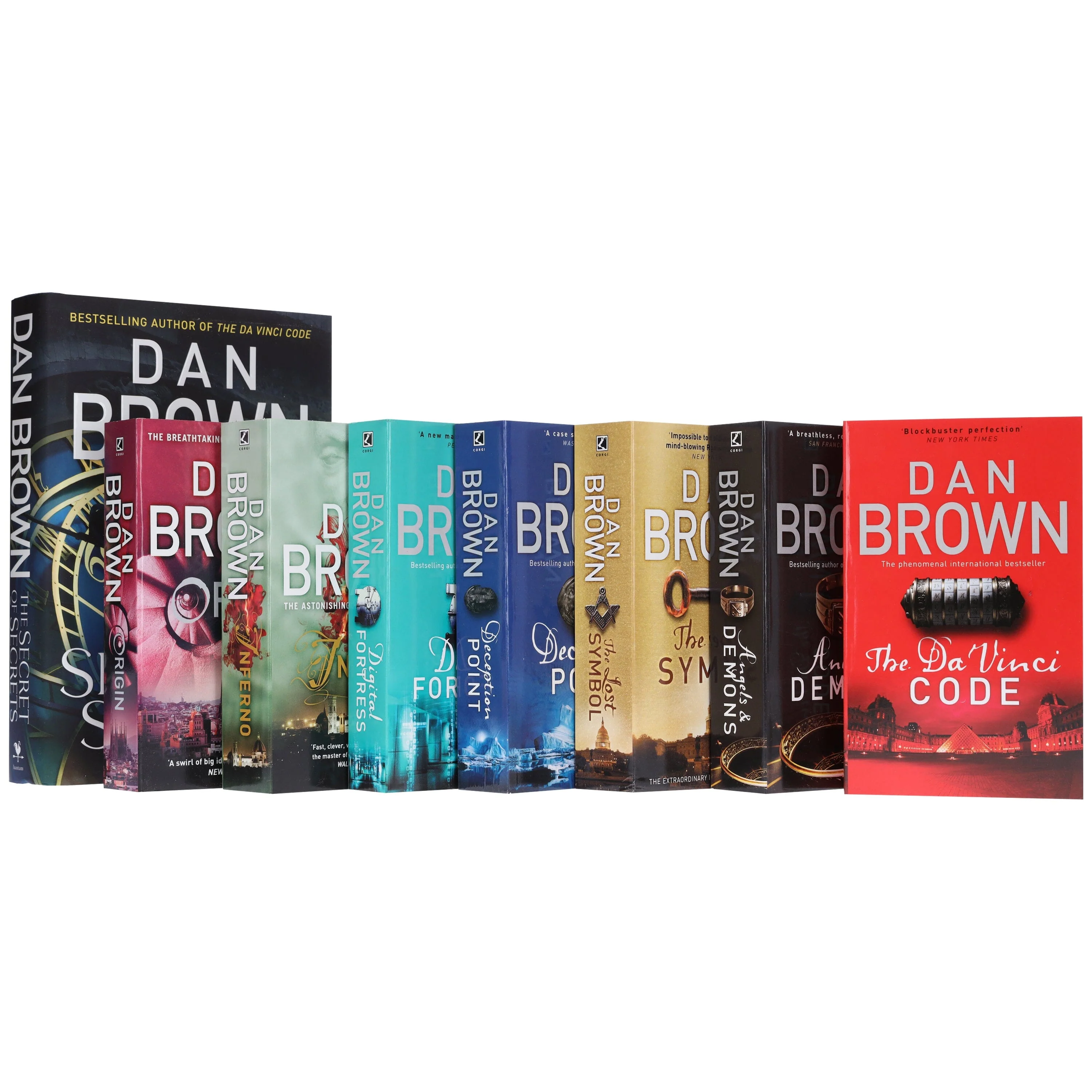 Robert Langdon Series by Dan Brown 8 Books Collection Set - Fiction - Paperback/Hardback - Image 4