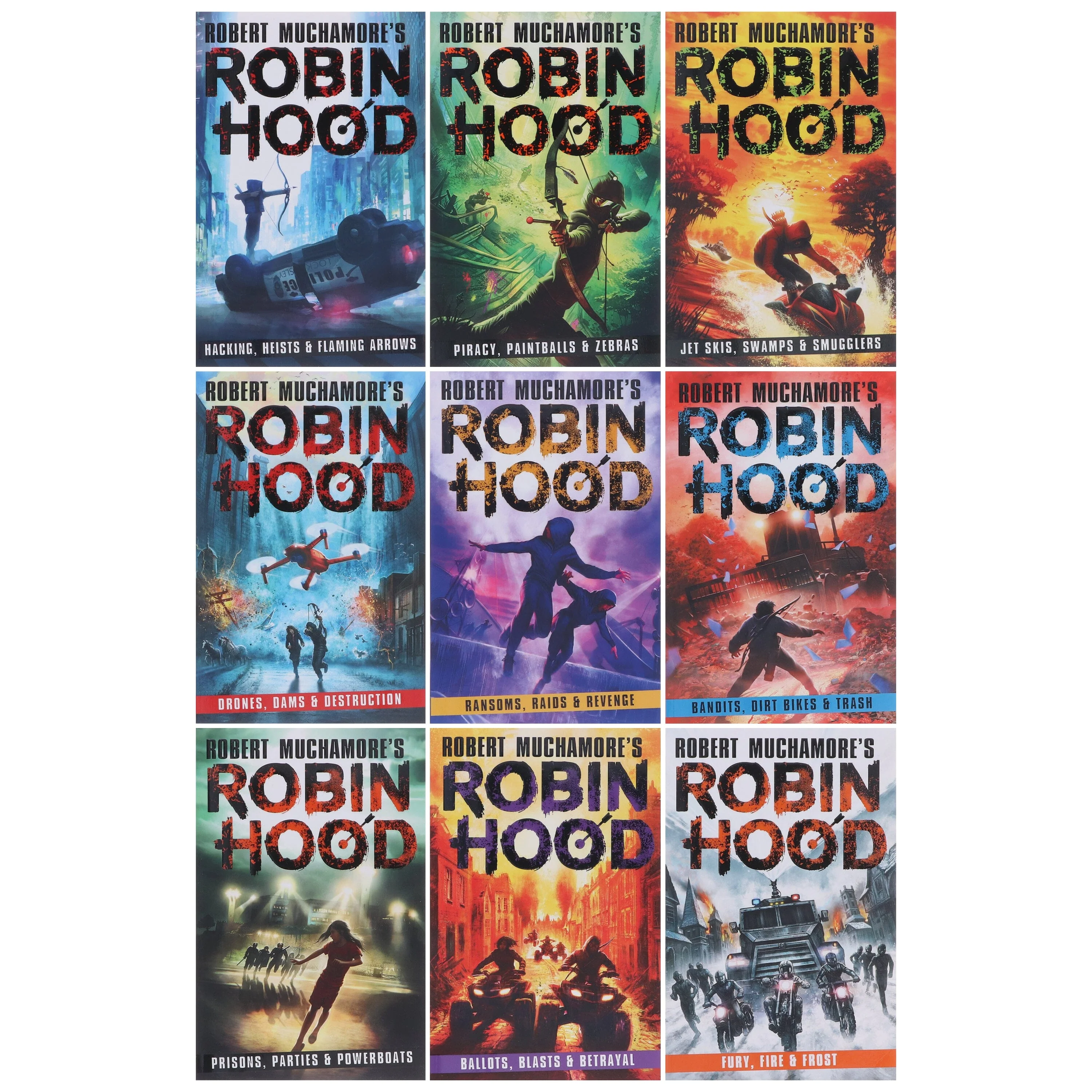 Robin Hood Series by Robert Muchamore 9 Books Collection Set - Ages 10-17 - Paperback - Image 2