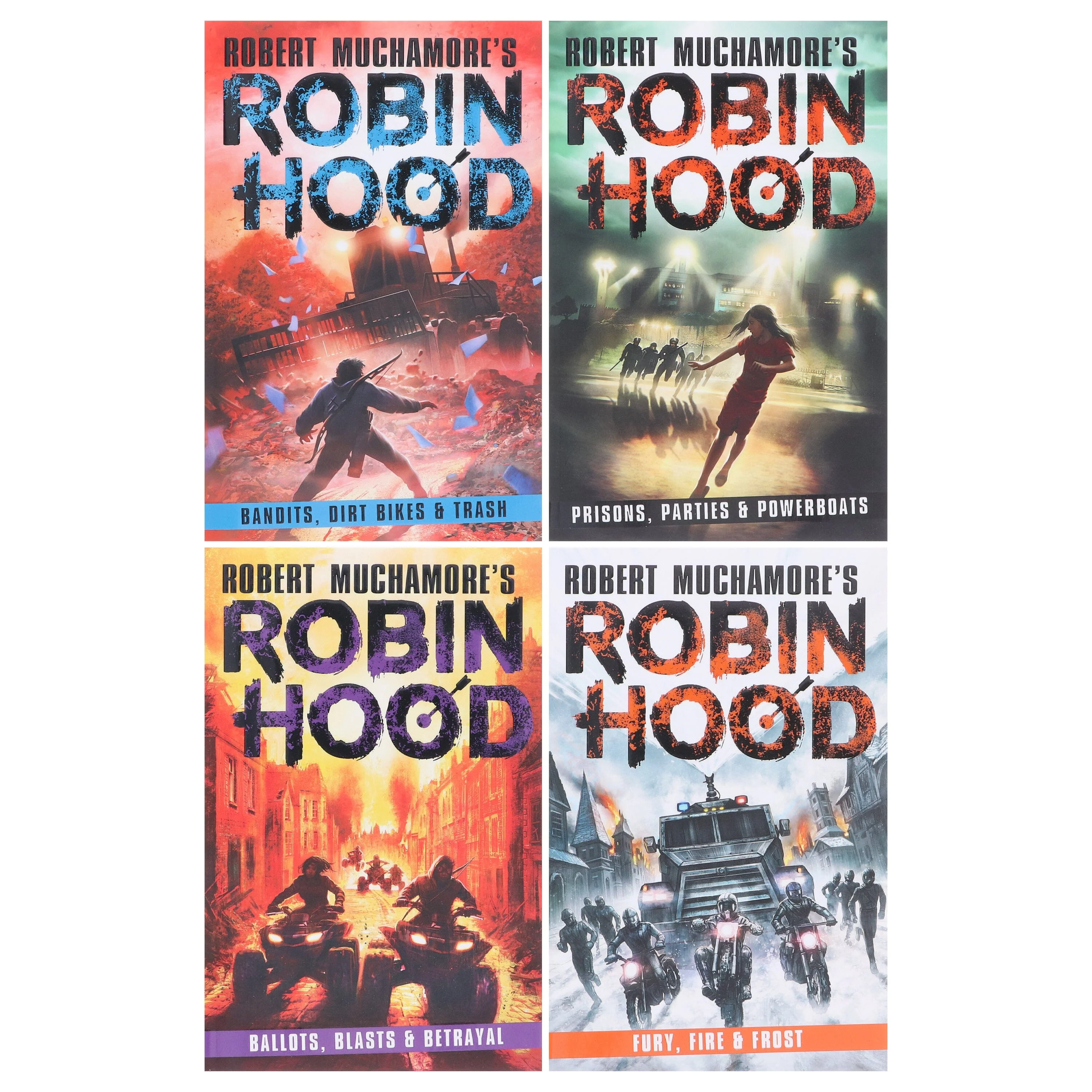 Robin Hood Series (Vol 6-9) by Robert Muchamore 4 Books Collection Set - Ages 12-17 - Paperback - Image 2