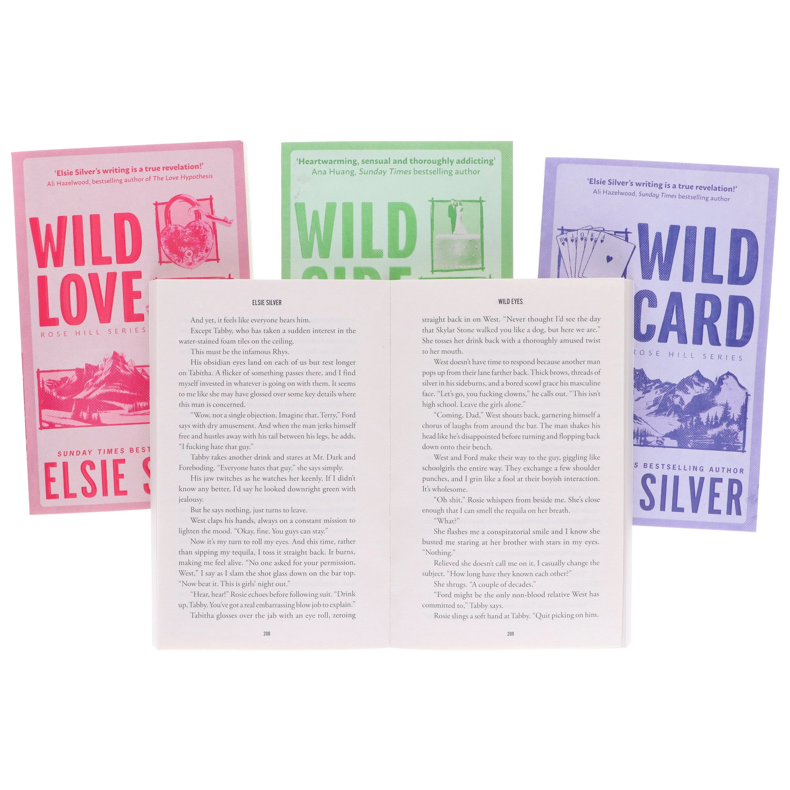 Rose Hill Series By Elsie Silver (Wild Love, Wild Eyes, Wild Side & Wild Card) 4 Books Collection Set - Fiction - Paperback - Image 7