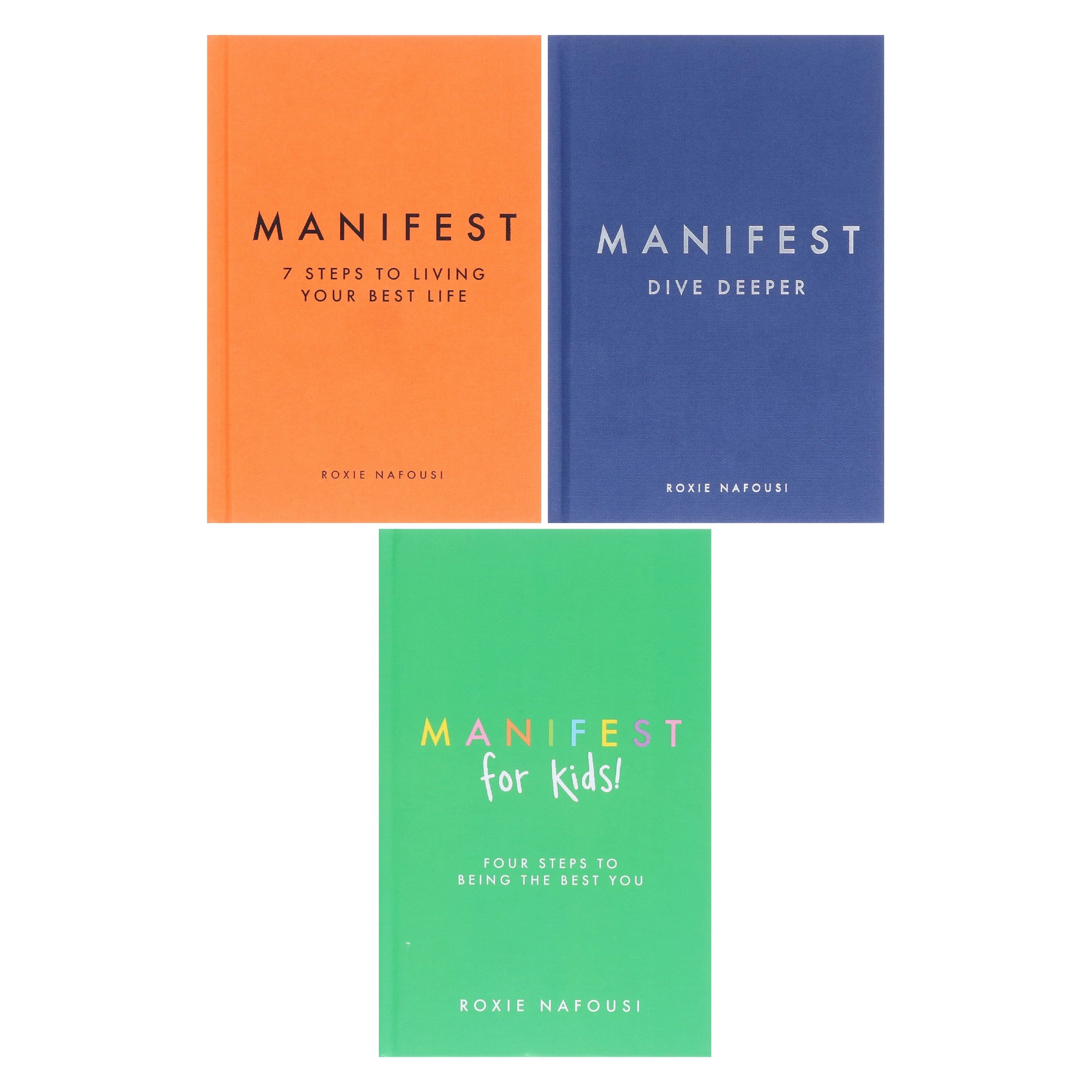 Roxie Nafousi Collection (Manifest for Kids, Manifest 7 Steps to Living Your Best Life & Manifest Dive Deeper) 3 Books Set - Non Fiction - Hardback - Image 2