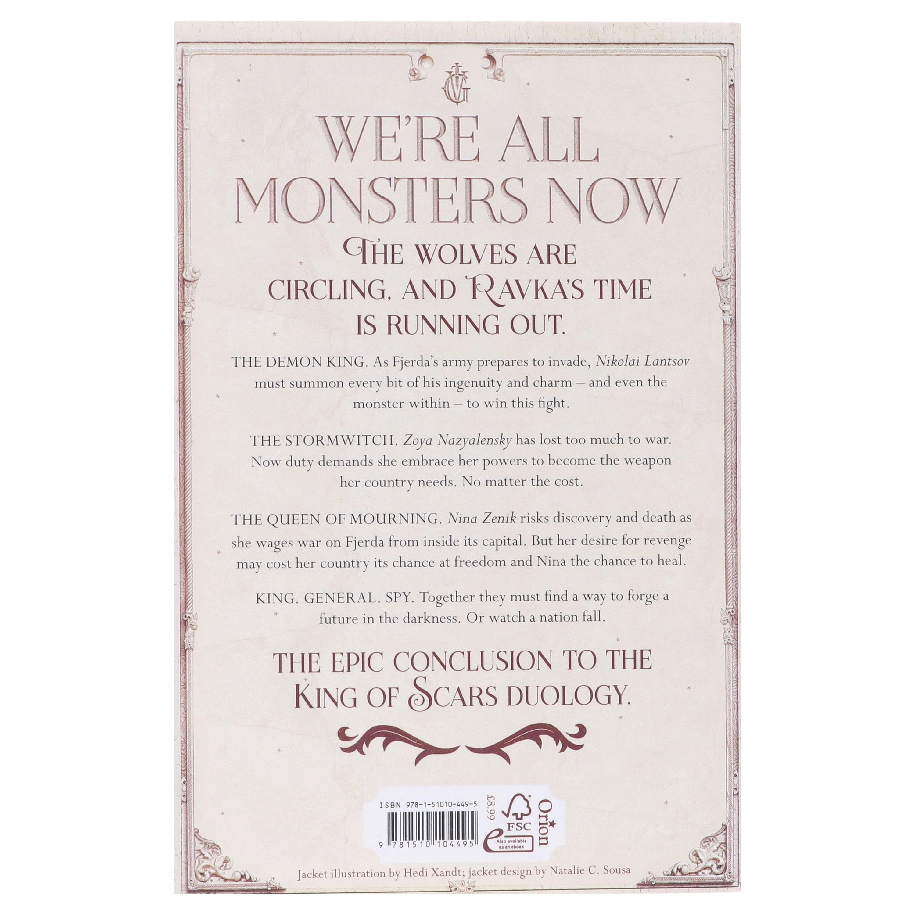 Rule of Wolves (King of Scars Series, Book 2) By Leigh Bardugo - Ages 12-14 - Paperback - Image 3