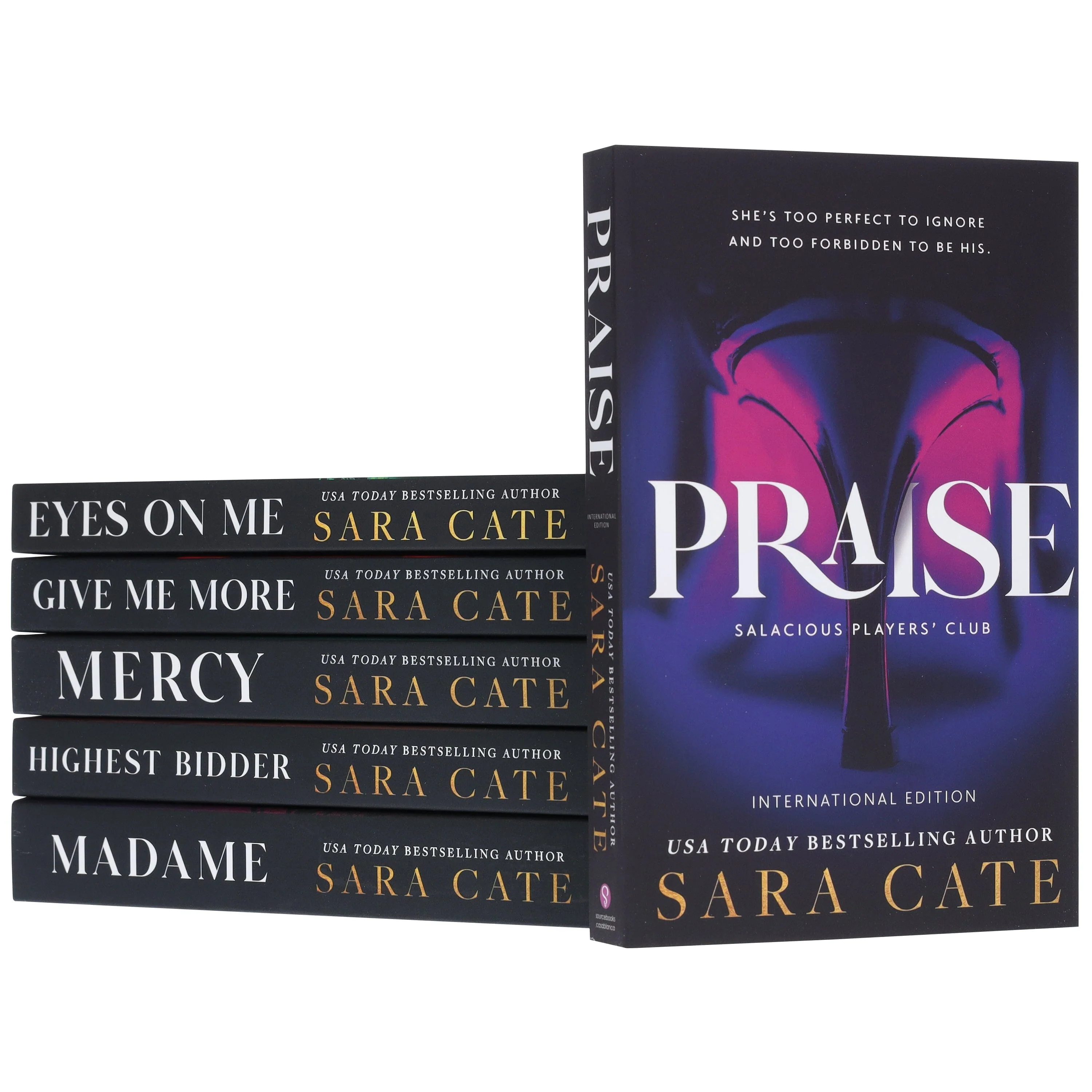 Salacious Players' Club Series By Sara Cate 6 Books Collection Set - Fiction - Paperback - Image 5