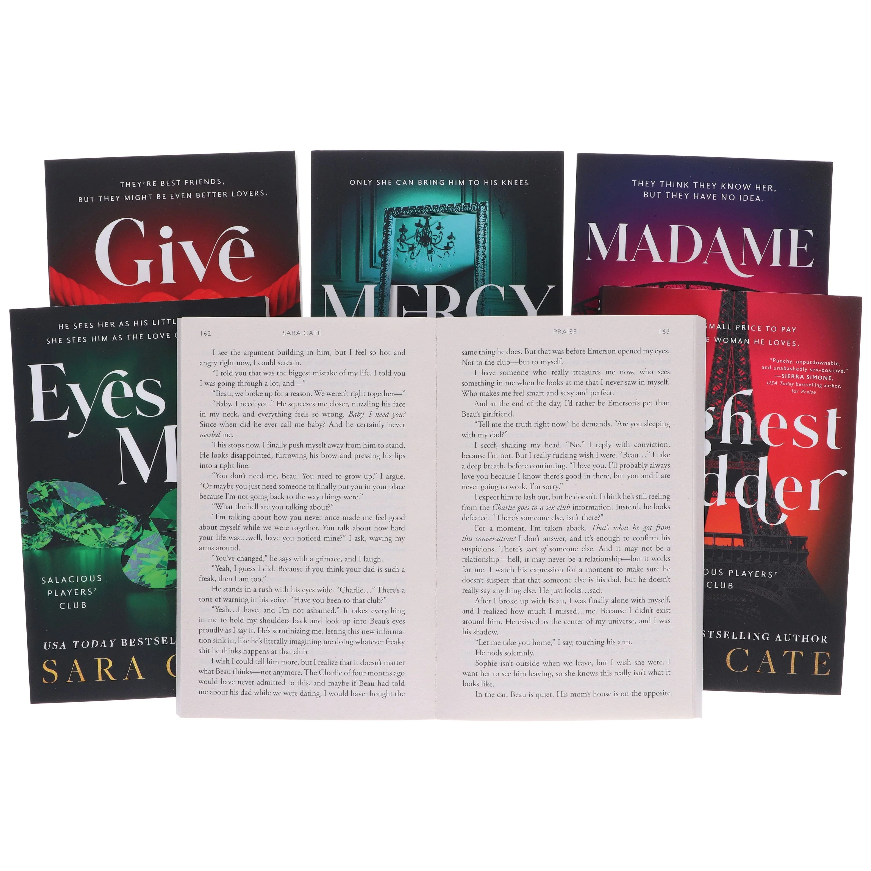 Salacious Players' Club Series By Sara Cate 6 Books Collection Set - Fiction - Paperback - Image 7