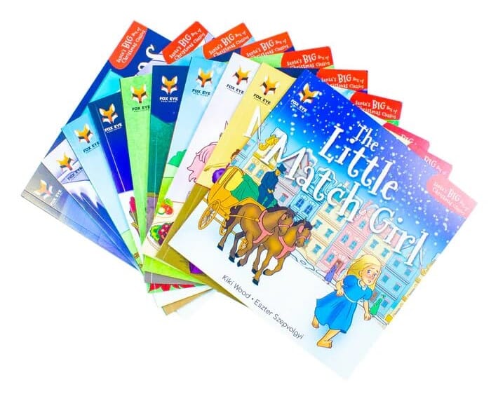 Santa's Big Box of Christmas Classics: 10 Books Children's Collection Set By Kiki Wood - Ages 5-9 - Paperback - Image 4