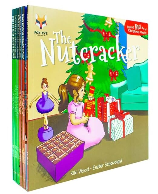 Santa's Big Box of Christmas Classics: 10 Books Children's Collection Set By Kiki Wood - Ages 5-9 - Paperback - Image 5