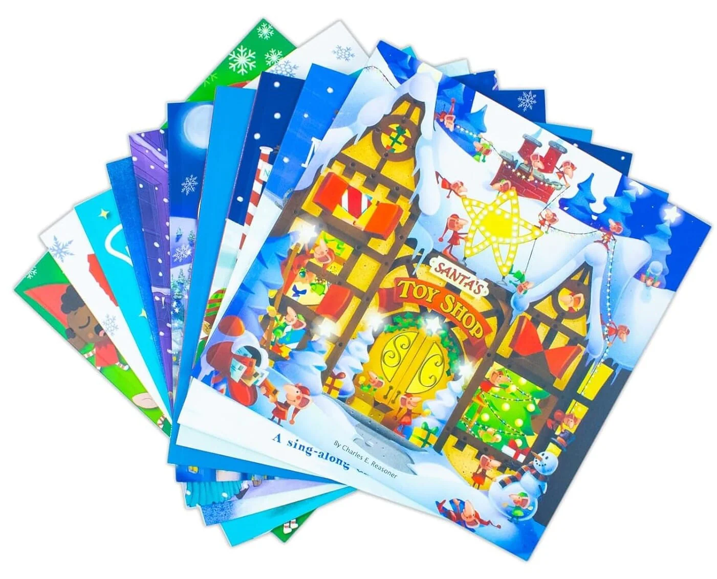 Santa's Big Pack of Christmas Stories 10 Book Collection Set by Joshua George & Others - Ages 3-5 - Paperback - Image 4