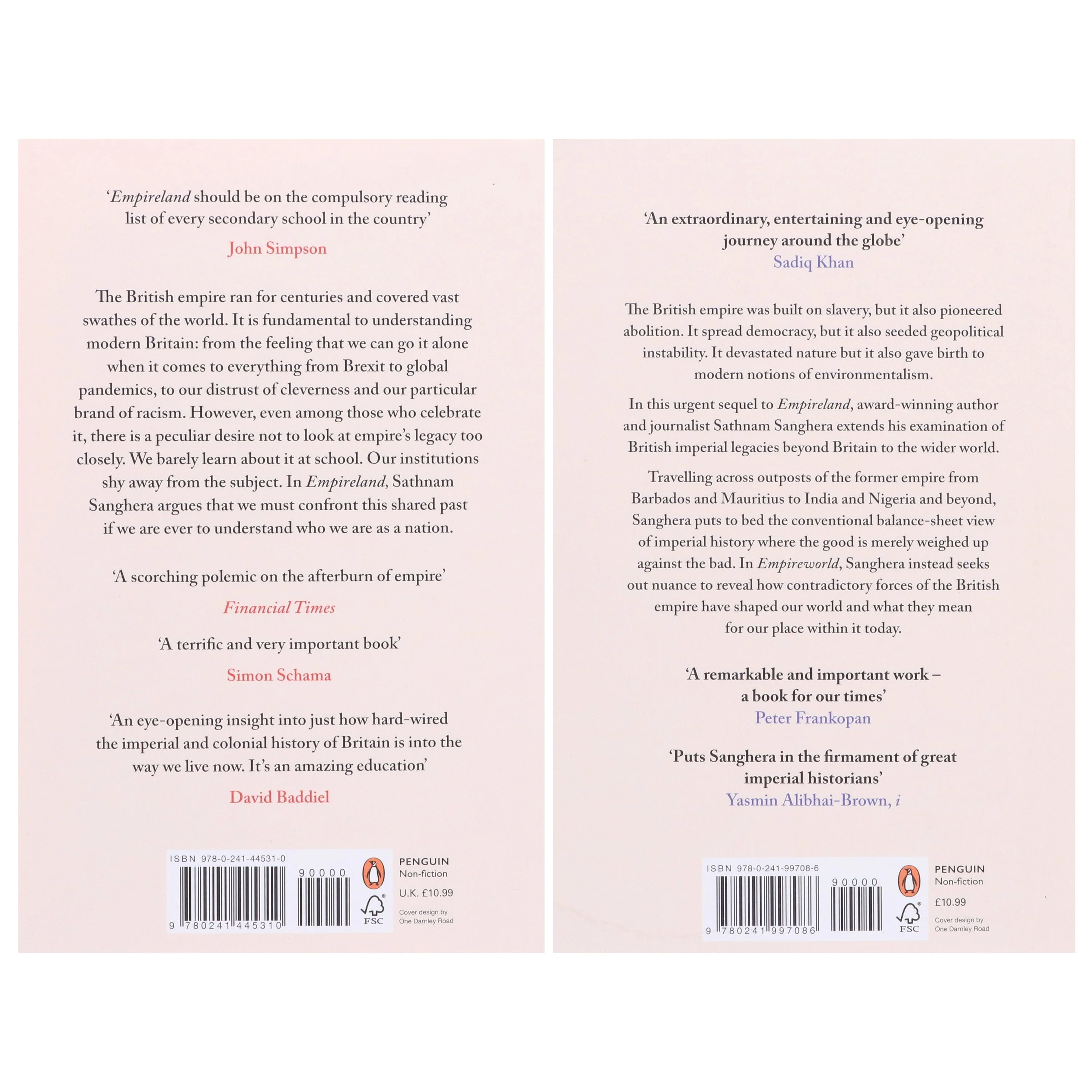 Empireland & Empireworld By Sathnam Sanghera 2 Books Collection Set - Non Fiction - Paperback - Image 3