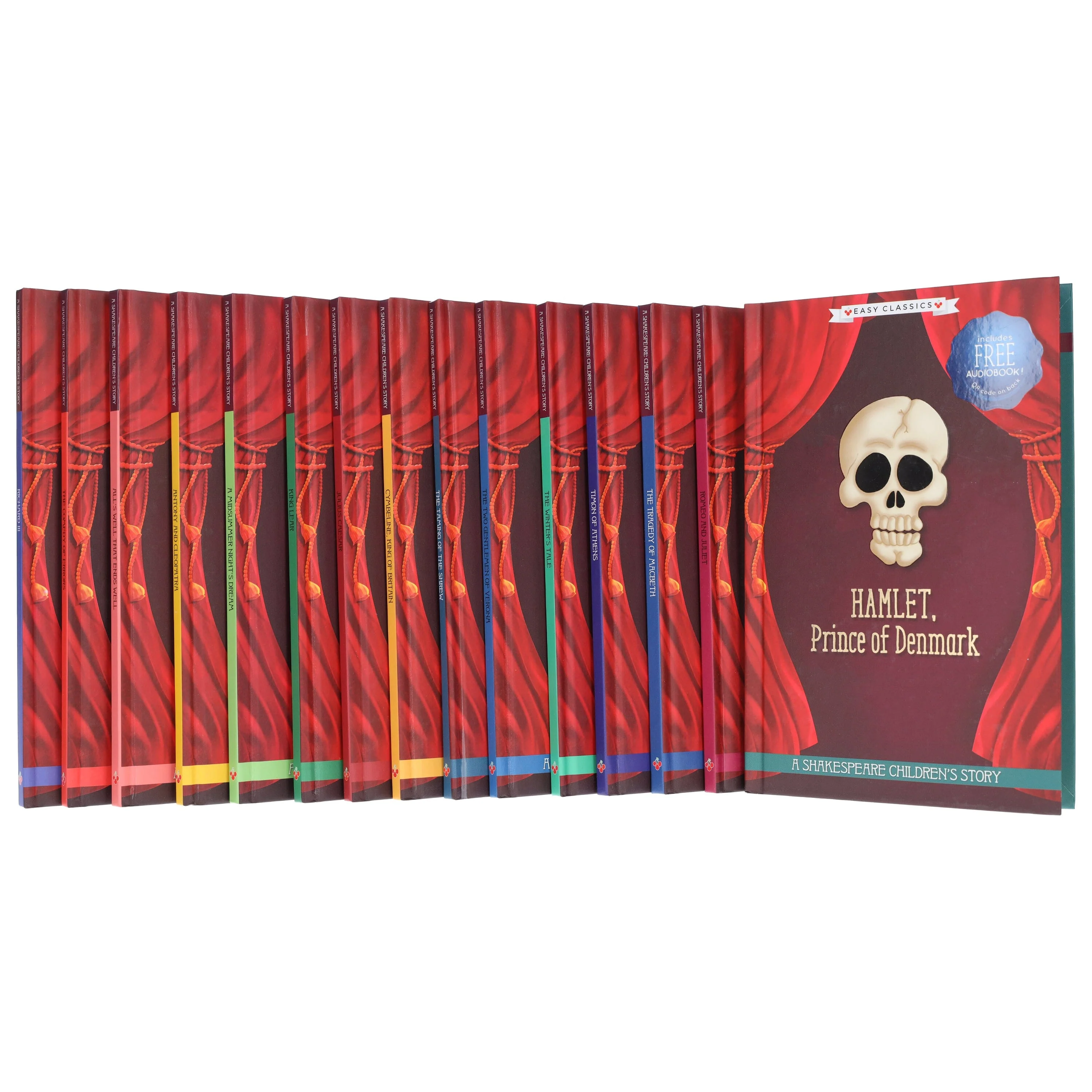 A Shakespeare Easy Classics Children's Stories 15 Books Collection Set With Free Audiobook! - Ages 7+ - Hardback - Image 4