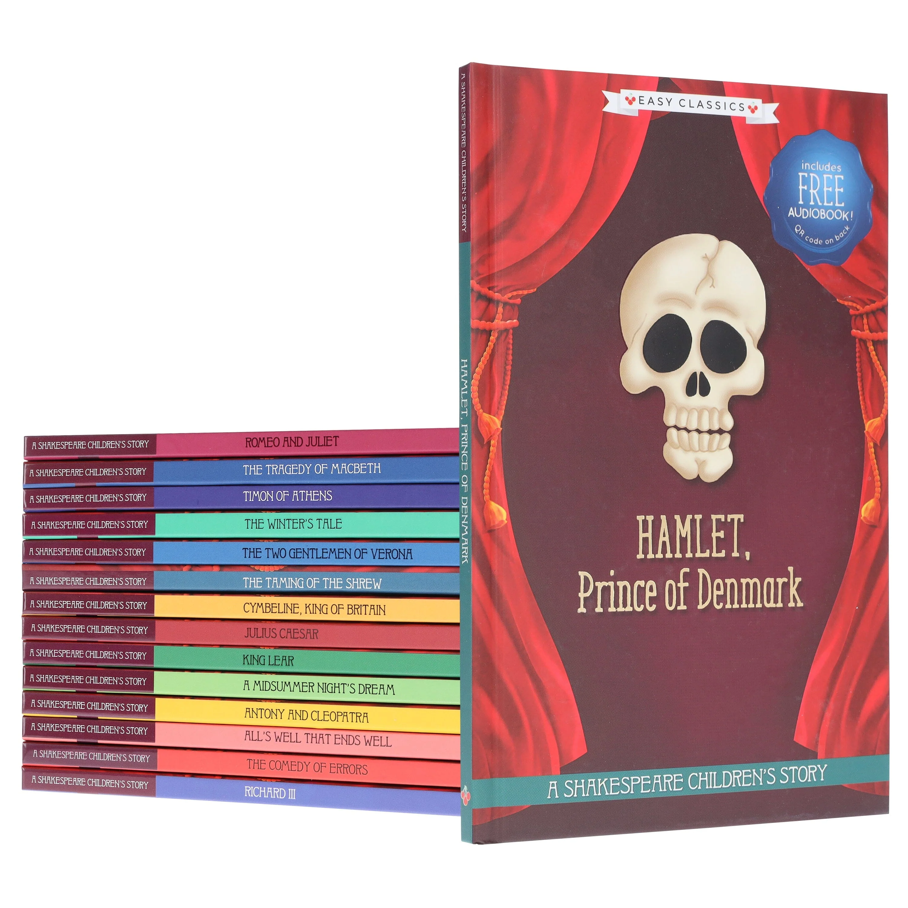 A Shakespeare Easy Classics Children's Stories 15 Books Collection Set With Free Audiobook! - Ages 7+ - Hardback - Image 5