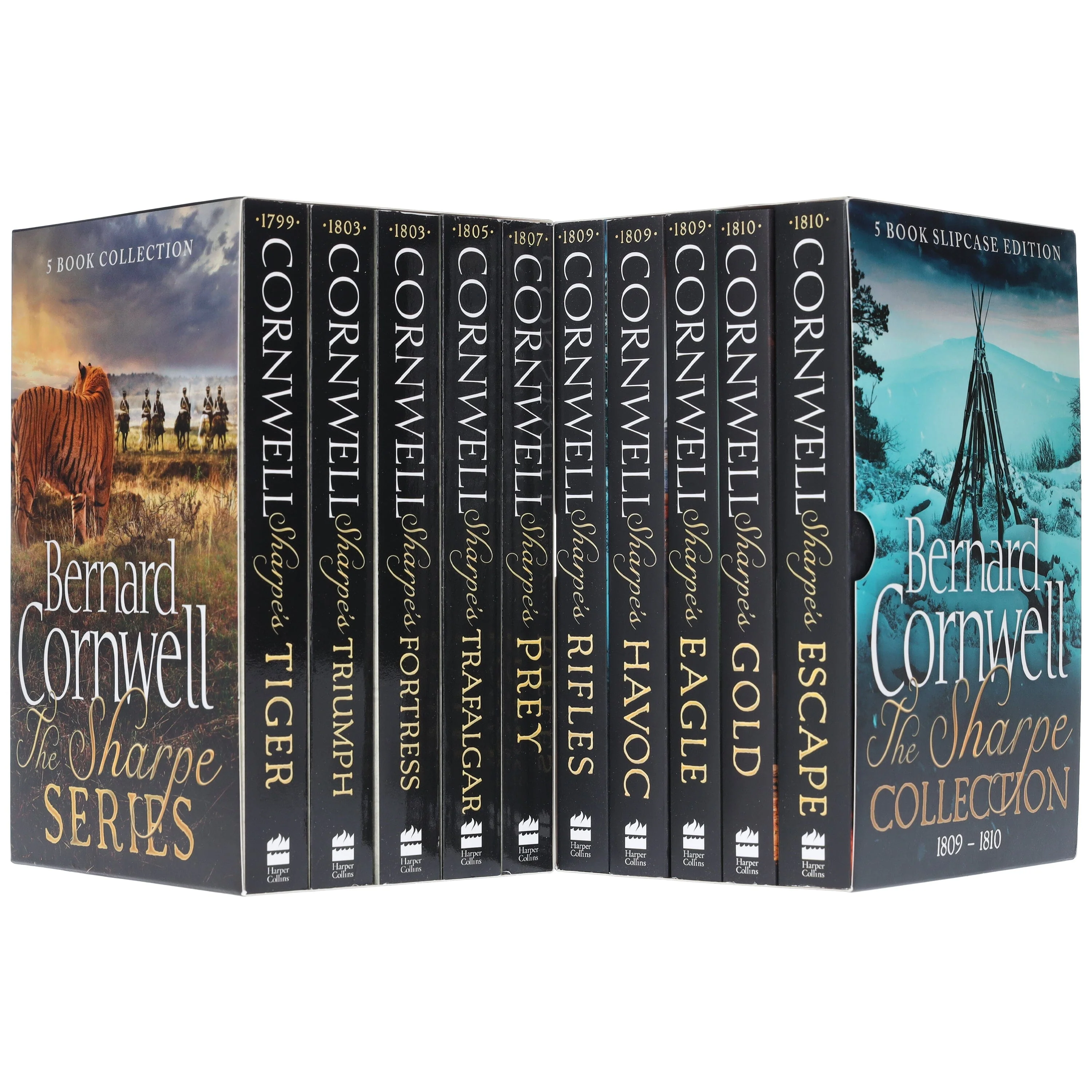 Sharpe Series (Book 1-10) by Bernard Cornwell: 10 Books Collection Set - Fiction - Paperback - Image 5
