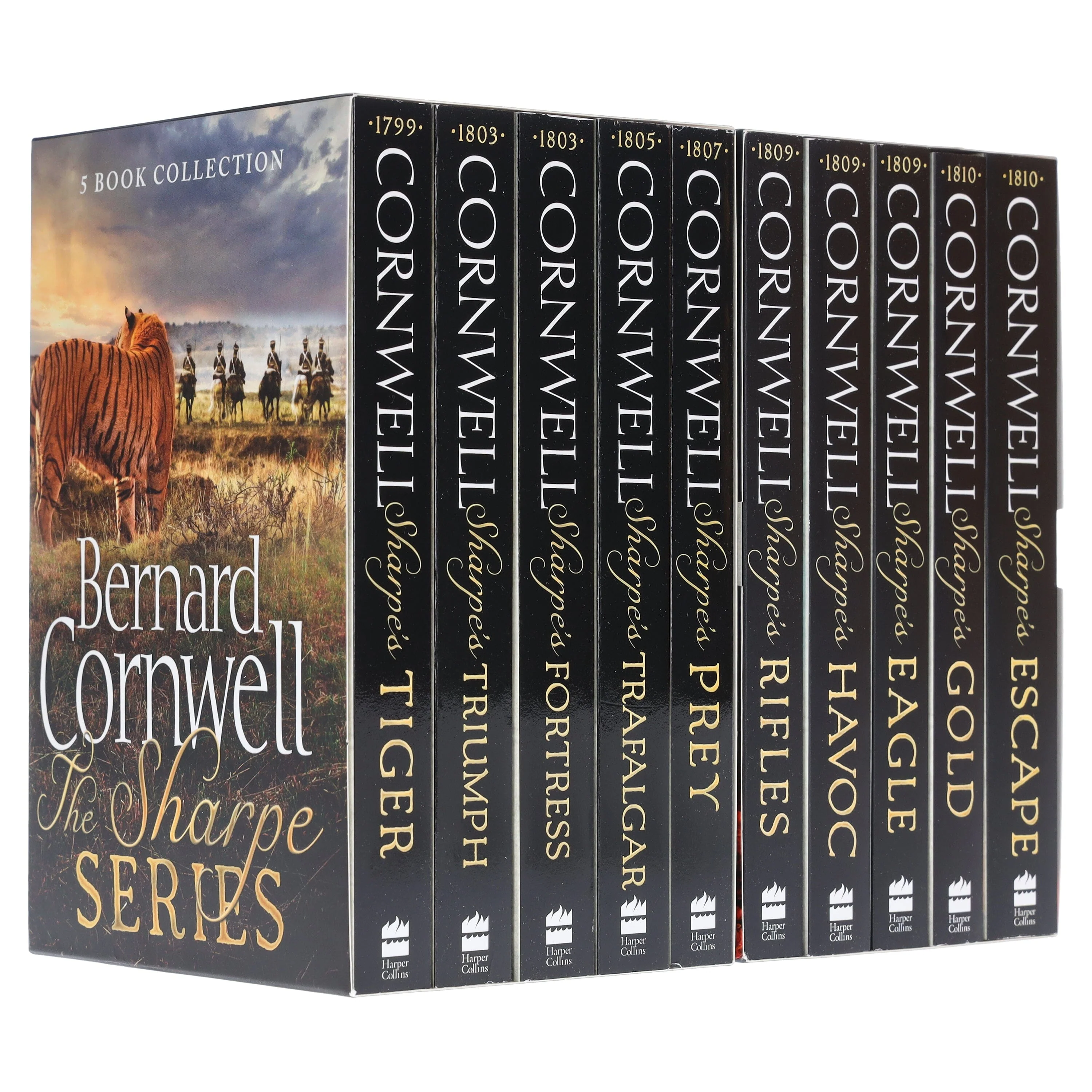 Sharpe Series (Book 1-10) by Bernard Cornwell: 10 Books Collection Set - Fiction - Paperback - Image 6