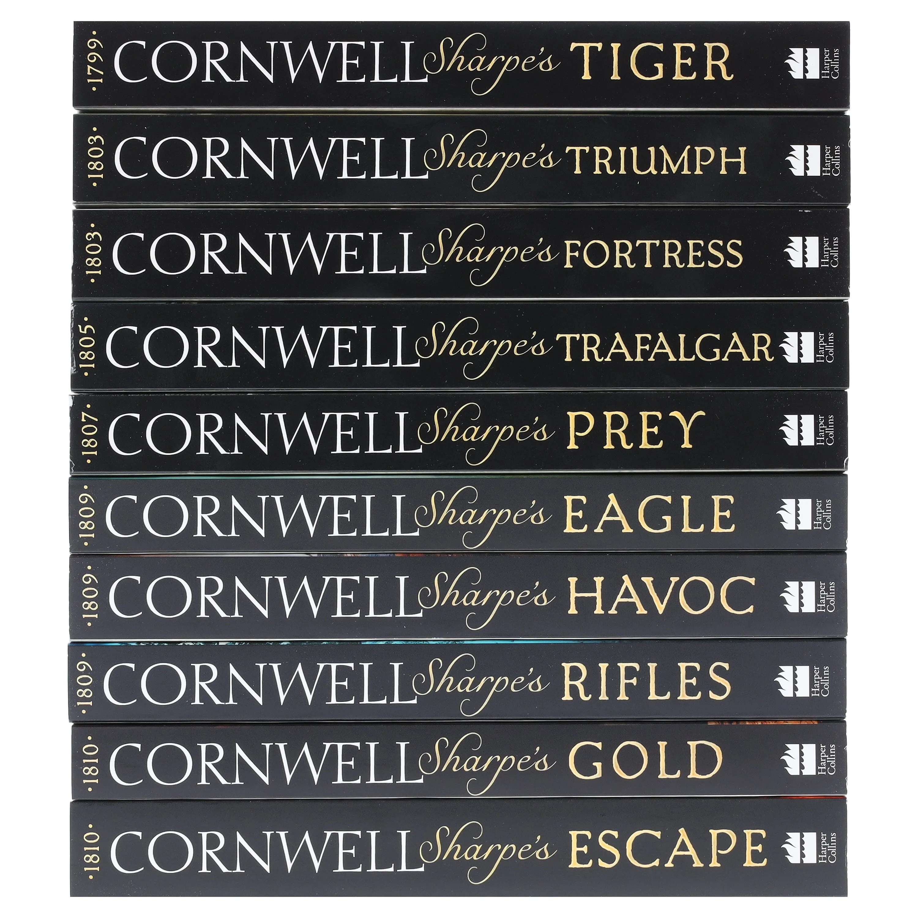 Sharpe Series (Book 1-10) by Bernard Cornwell: 10 Books Collection Set - Fiction - Paperback - Image 7