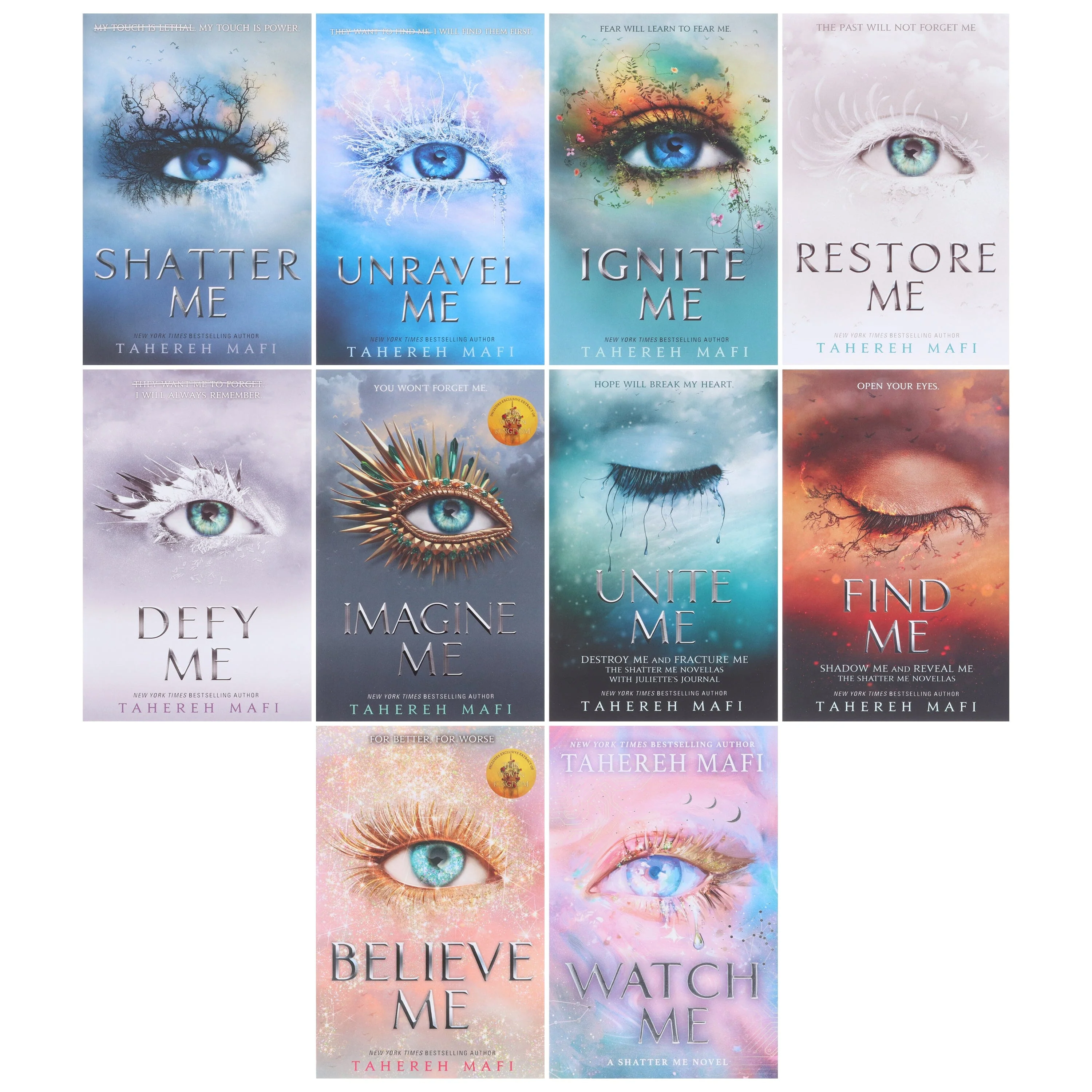Shatter Me by Tahereh Mafi 10 Books Collection Set - Age 13+ - Paperback - Image 2