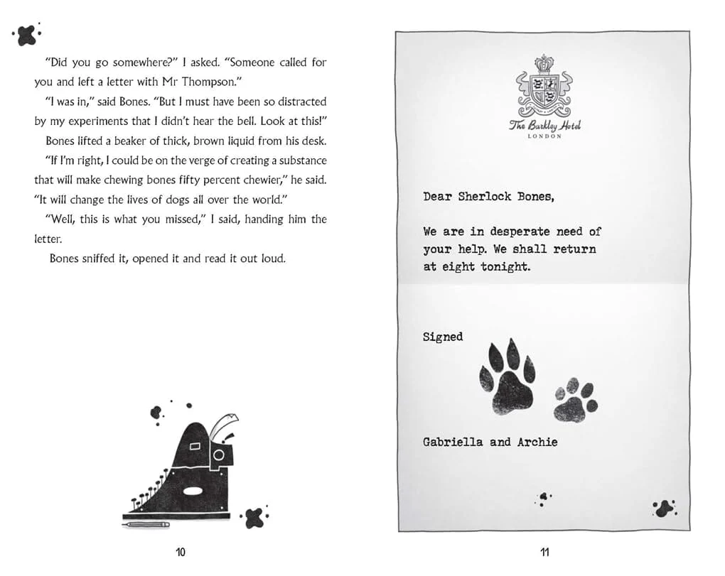 Sherlock Bones and the Horror of the Haunted Castle: A Puzzle Quest by Tim Collins - Ages 7-9 - Paperback - Image 2