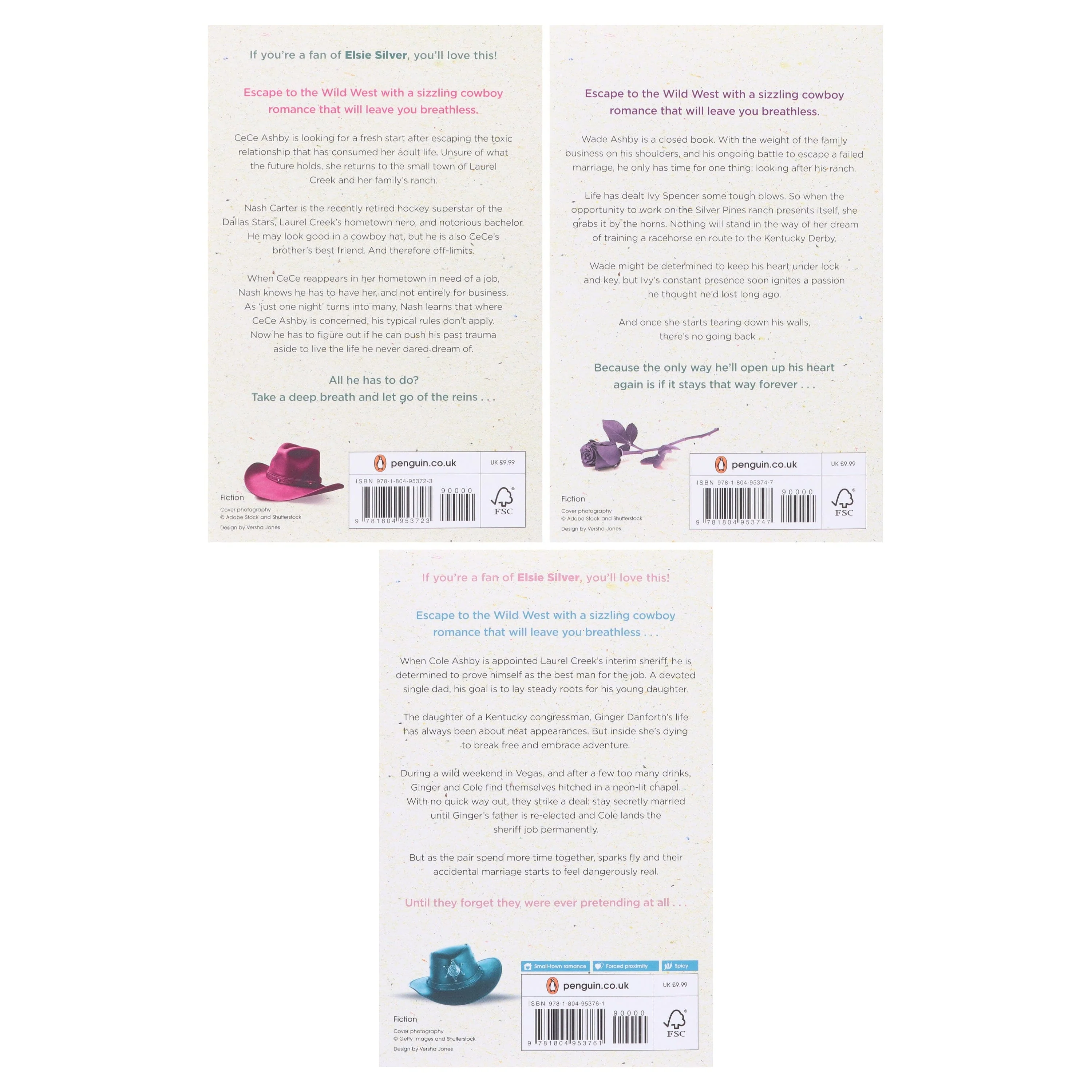 Silver Pines Ranch Series by Paisley Hope: 3 Books Collection Set - Fiction - Paperback - Image 3