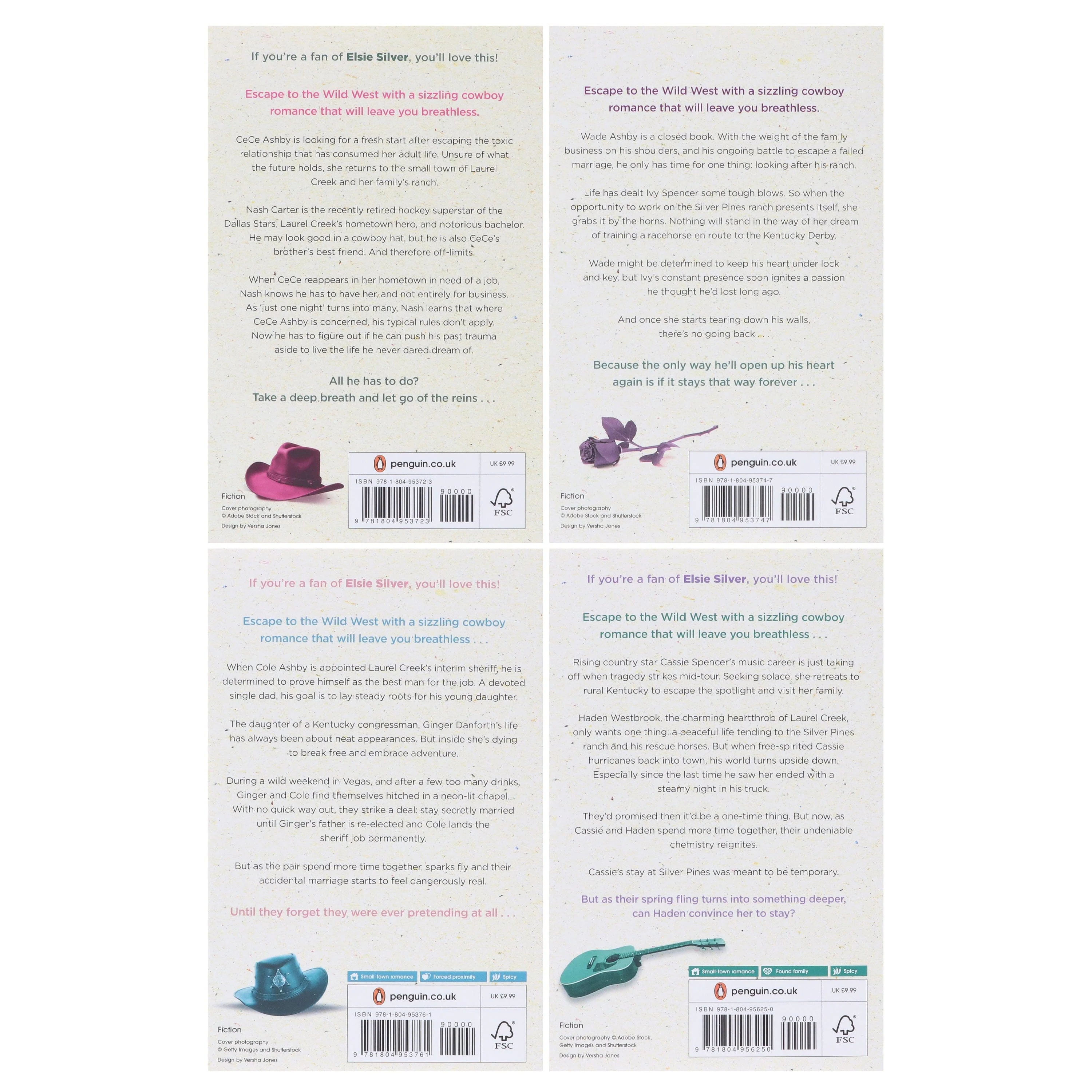 Silver Pines Ranch Series by Paisley Hope: 4 Books Collection Set - Fiction - Paperback - Image 3