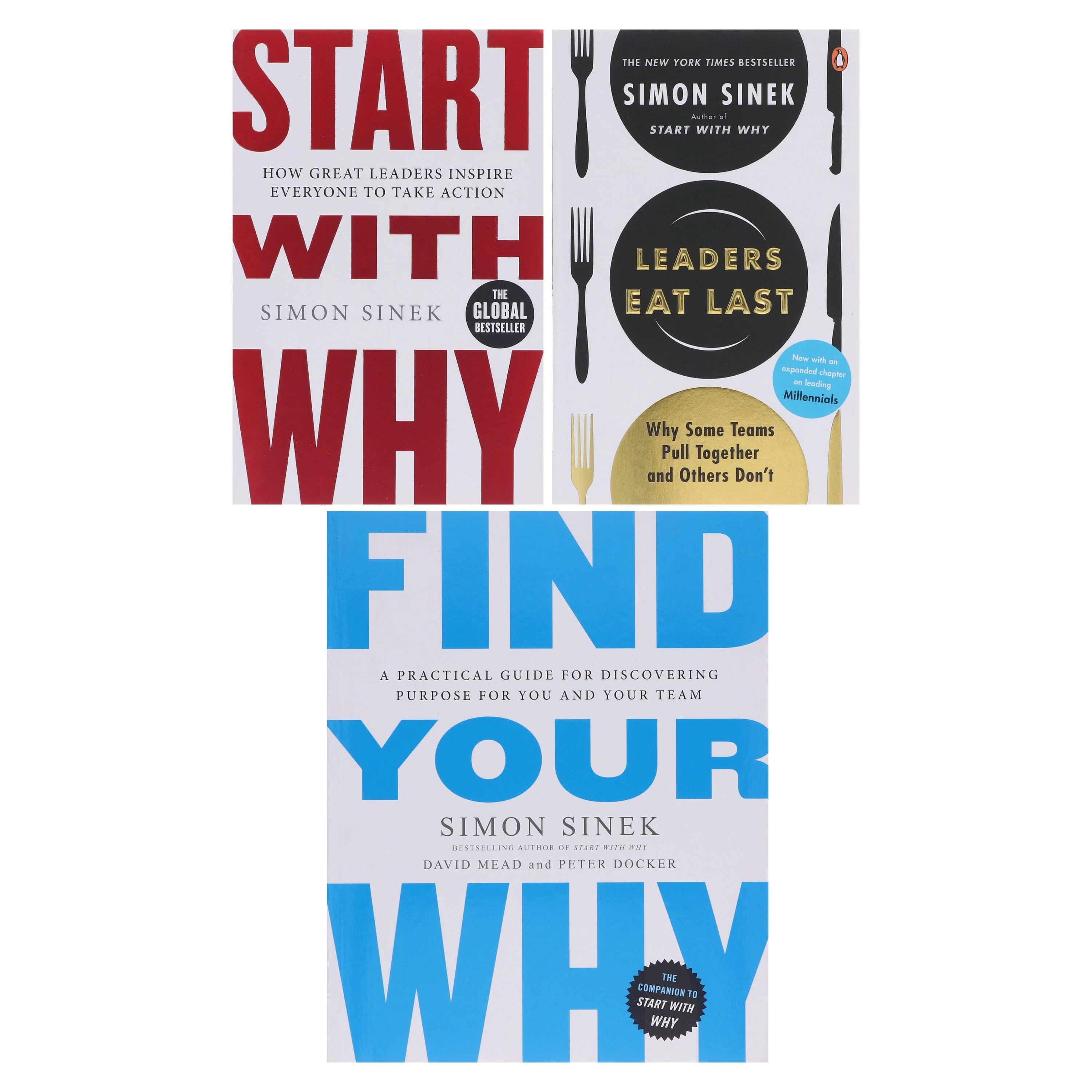Start with Why Series By Simon Sinek 3 Books Collection Set - Non Fiction - Paperback - Image 2