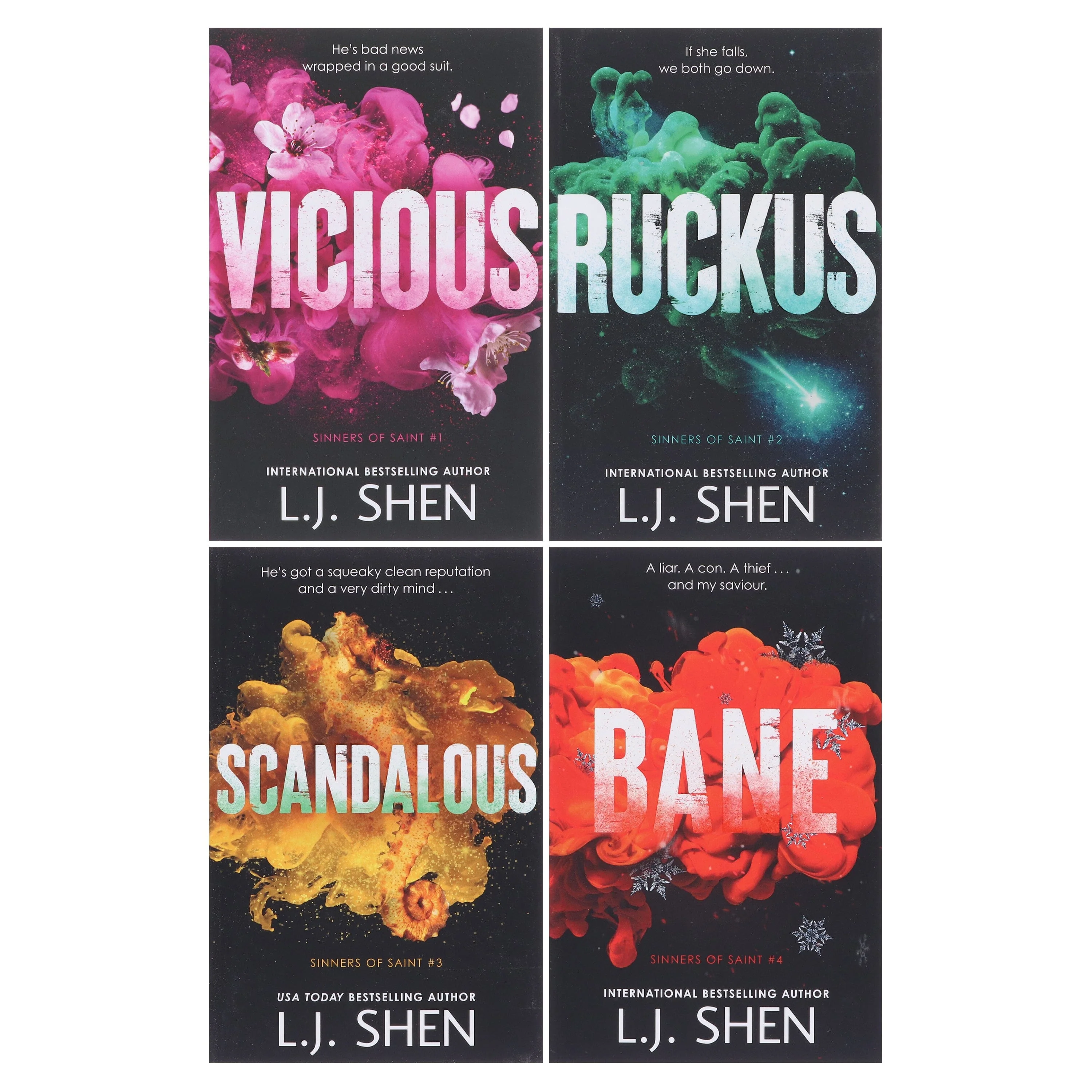 Sinners of Saint Series by L.J. Shen 4 Books Collection Set - Fiction - Paperback - Image 2