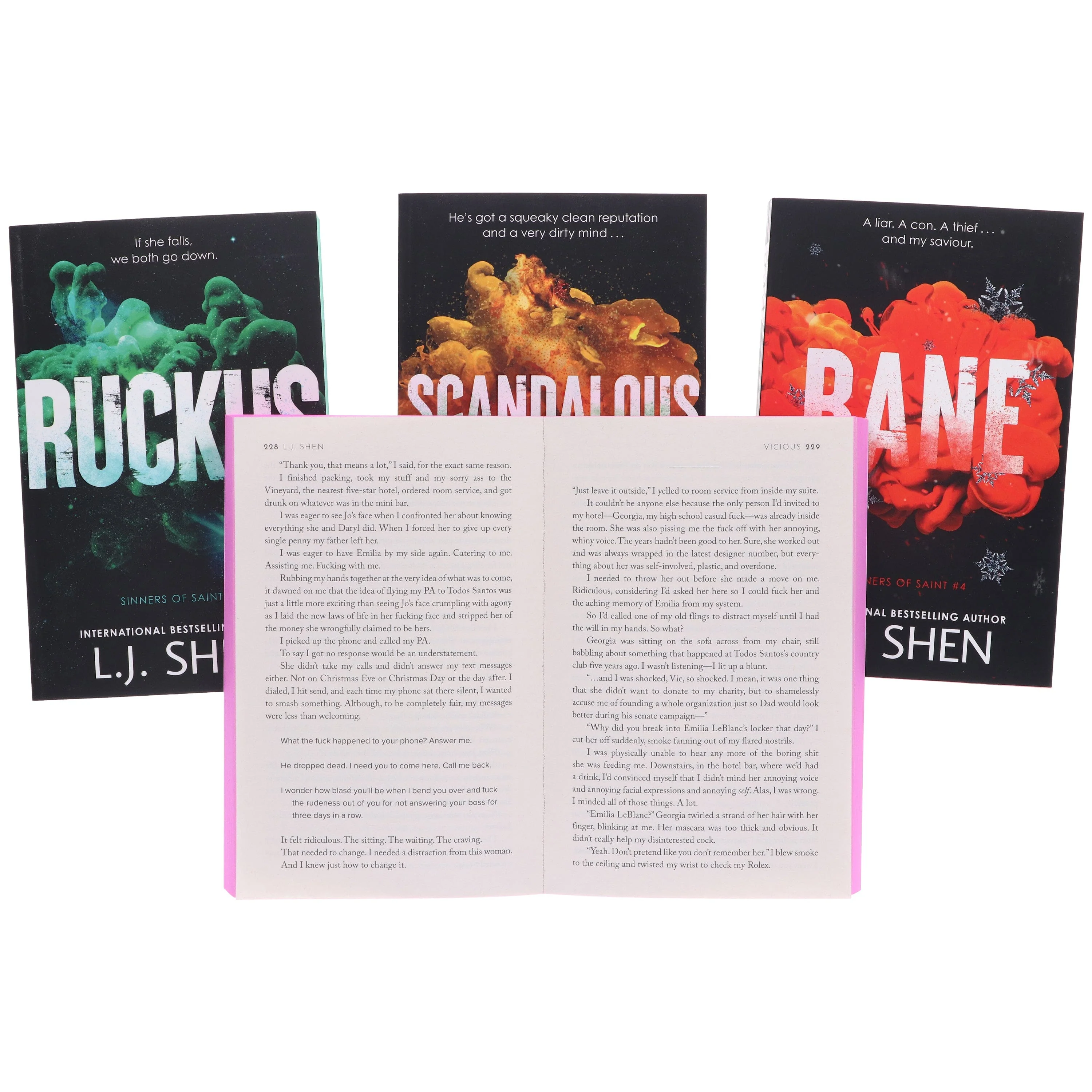 Sinners of Saint Series by L.J. Shen 4 Books Collection Set - Fiction - Paperback - Image 7