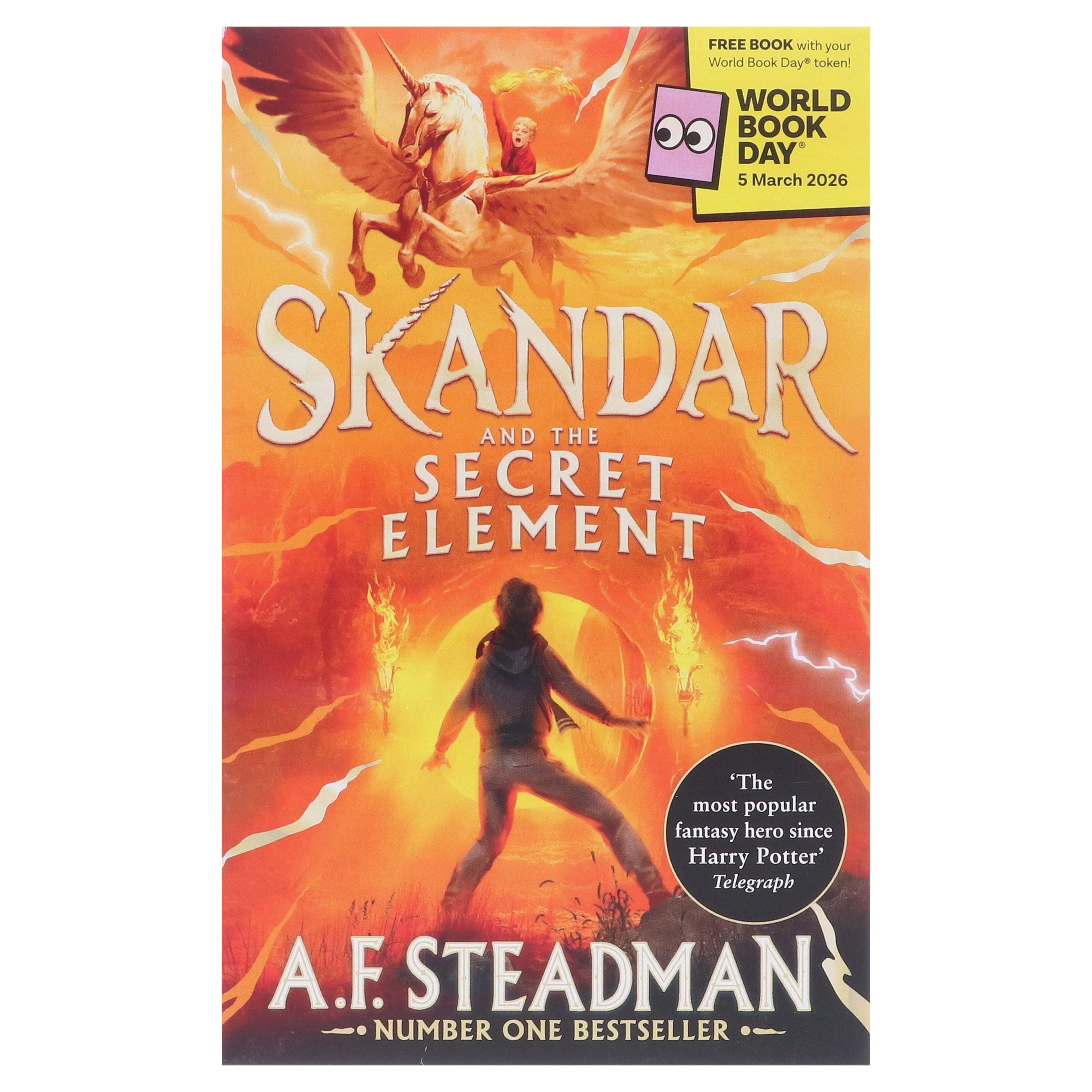 Skandar and the Secret Element: World Book Day 2026 by A.F. Steadman - Ages 8+ - Paperback - Image 2
