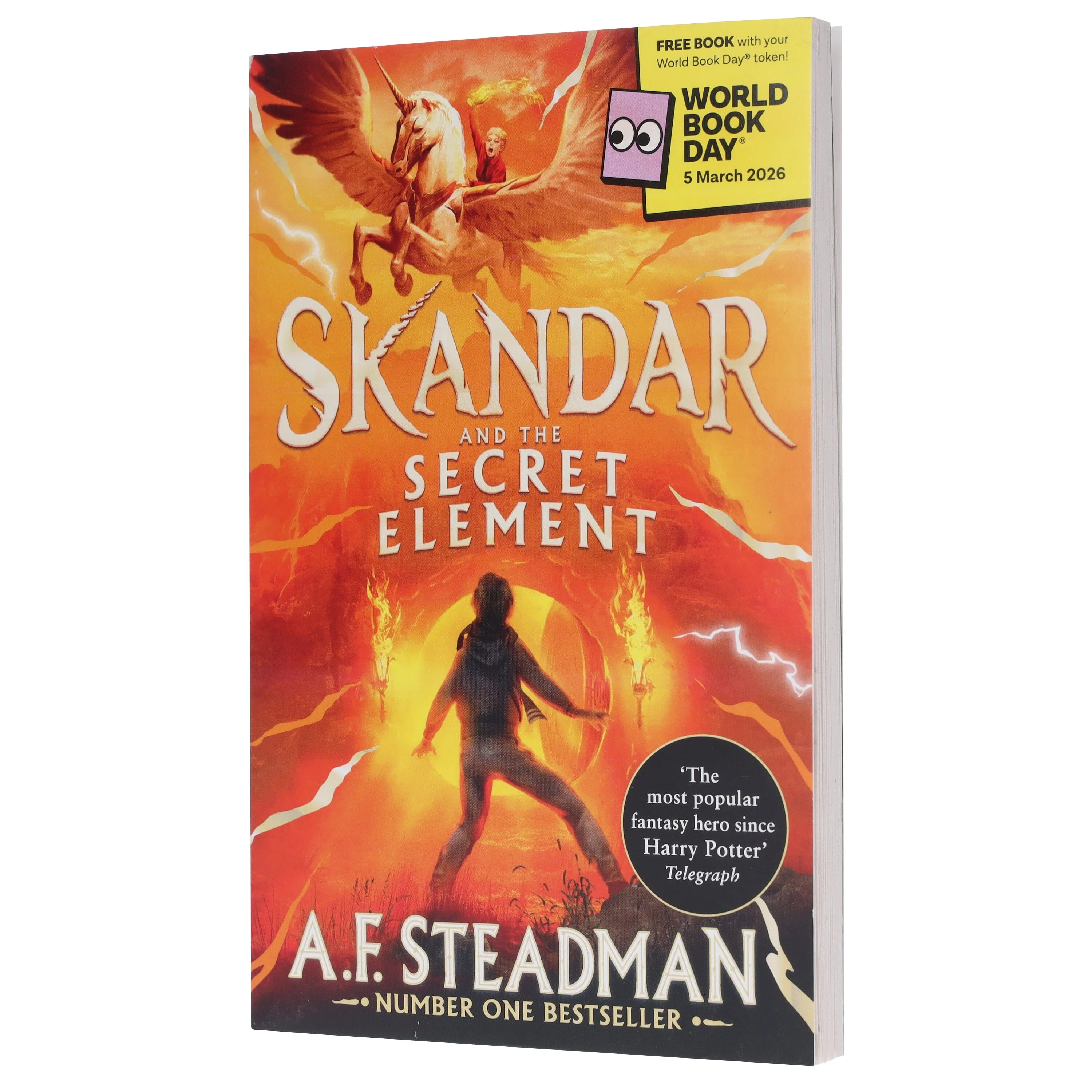 Skandar and the Secret Element: World Book Day 2026 by A.F. Steadman - Ages 8+ - Paperback - Image 4