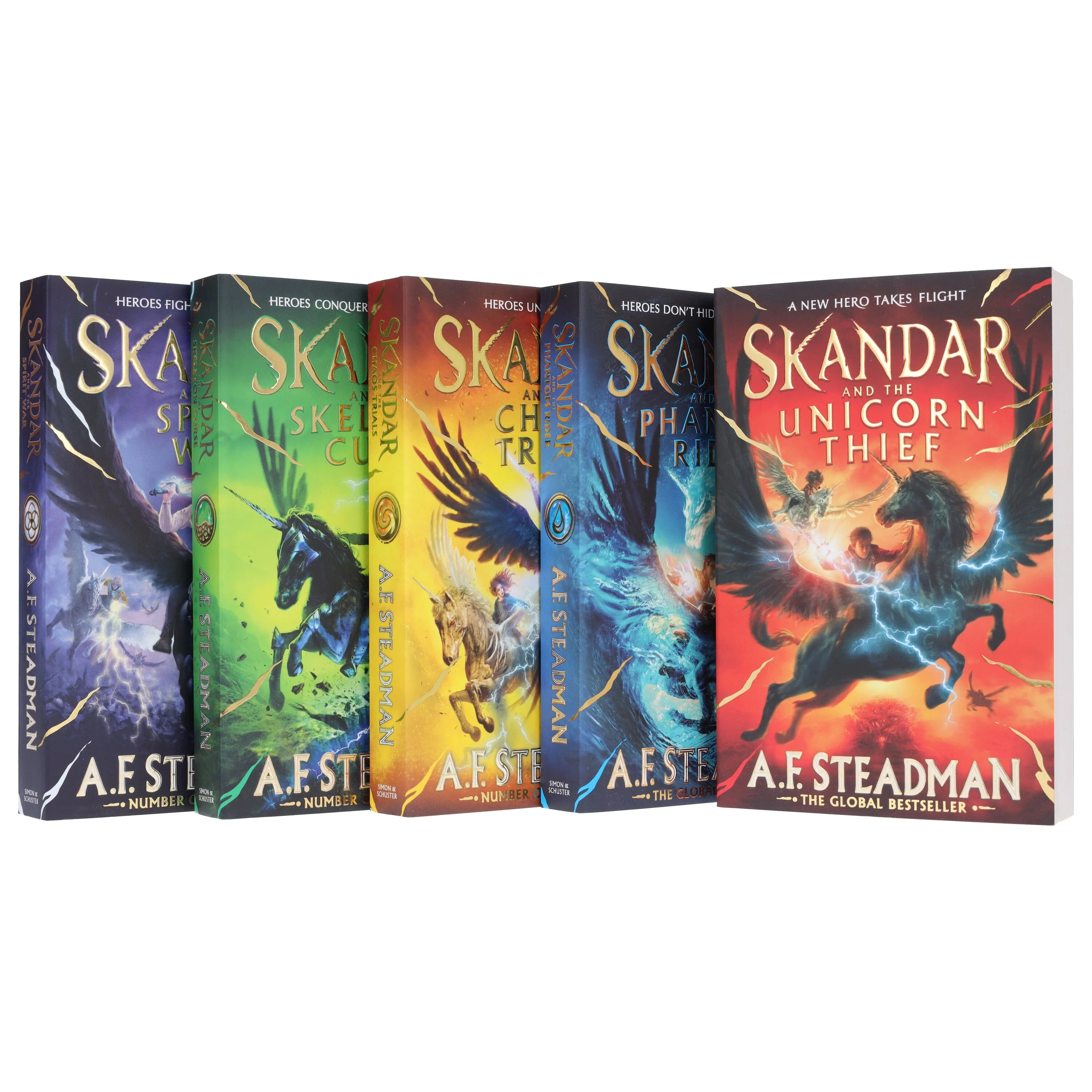 Skandar Series By A.F. Steadman 5 Books Collection Set - Ages 9-12 - Paperback - Image 4