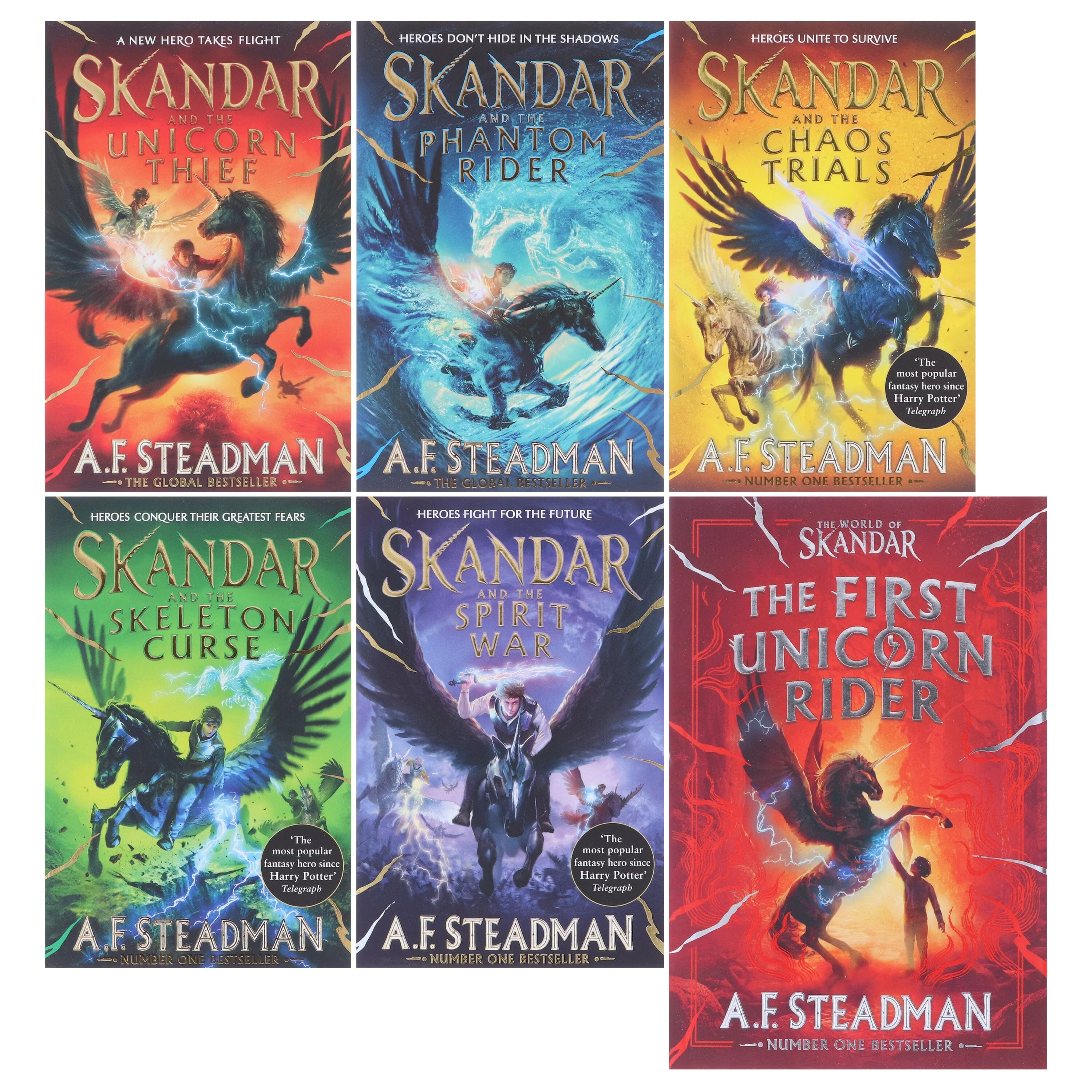 Skandar Series By A.F. Steadman 6 Books Collection Set - Ages 9-12 - Paperback/Hardback - Image 2