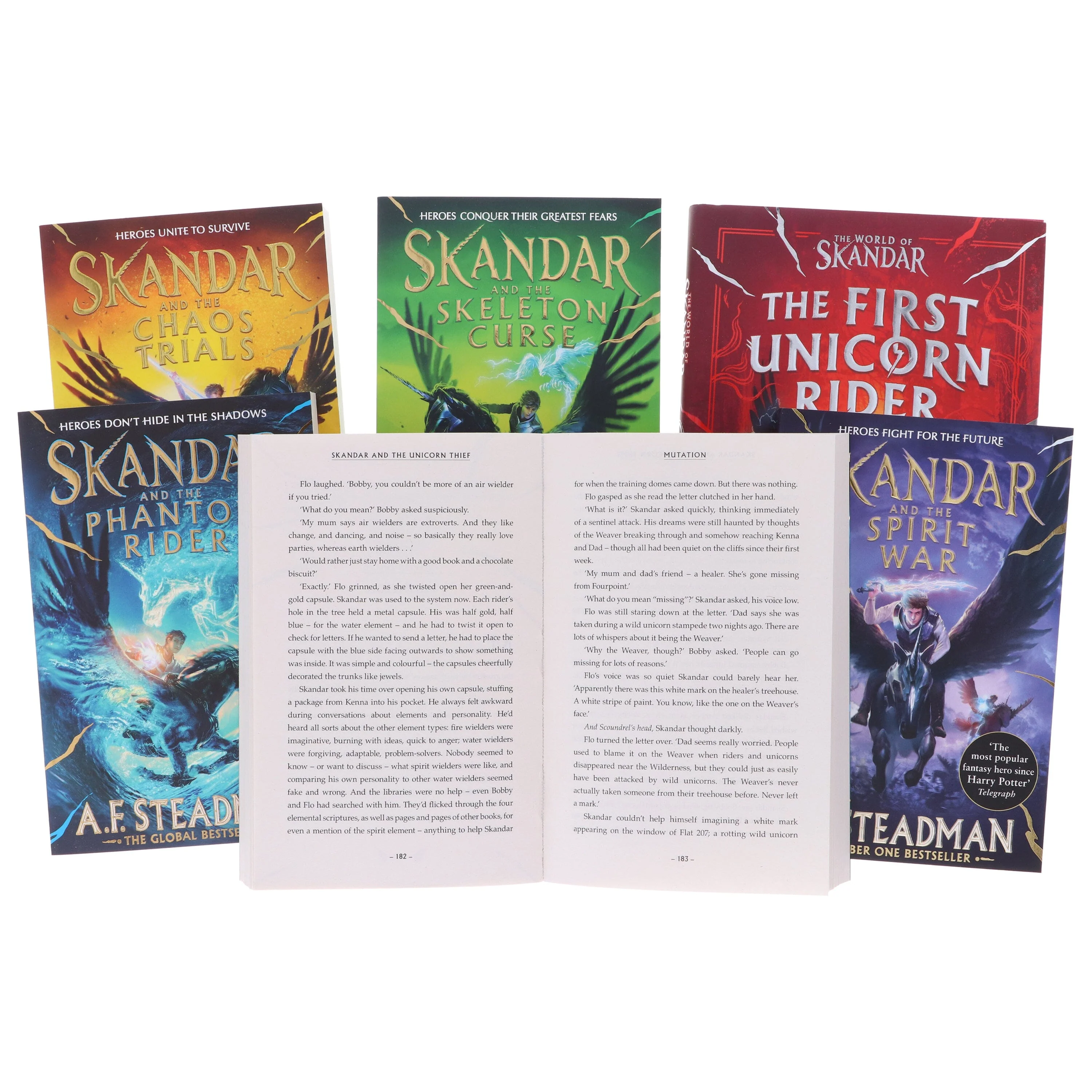 Skandar Series By A.F. Steadman 6 Books Collection Set - Ages 9-12 - Paperback/Hardback - Image 7