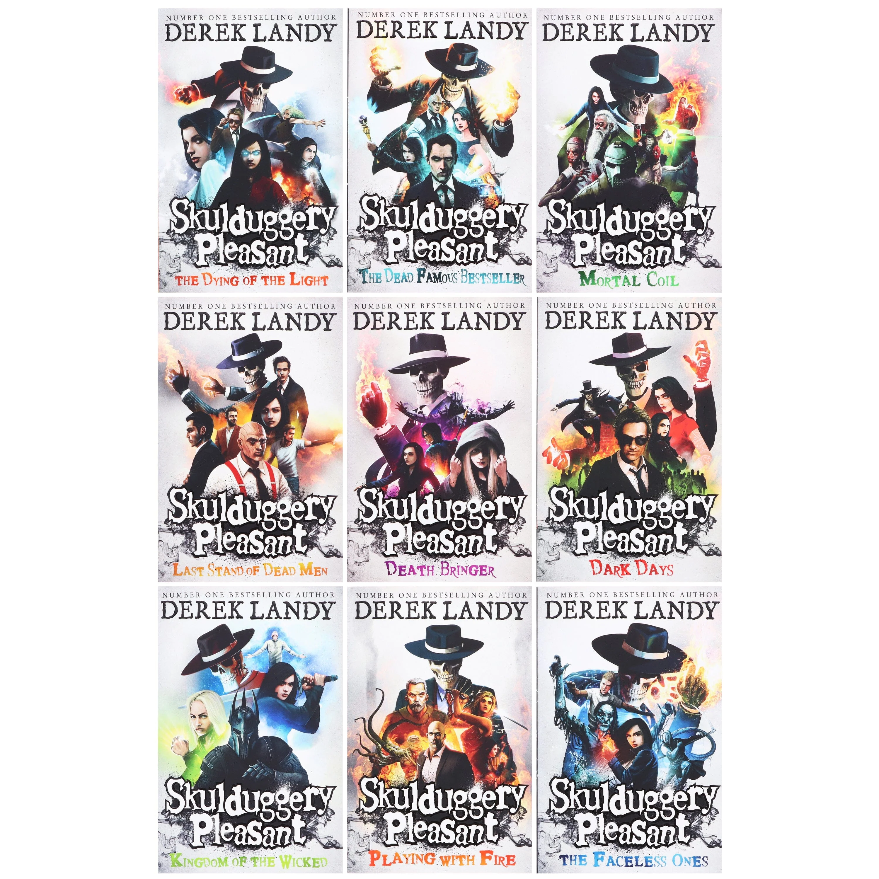 Skulduggery Pleasant & Vampire Diaries The Hunters: 12 Books Collection Set - Ages 11+ - Paperback - Image 2