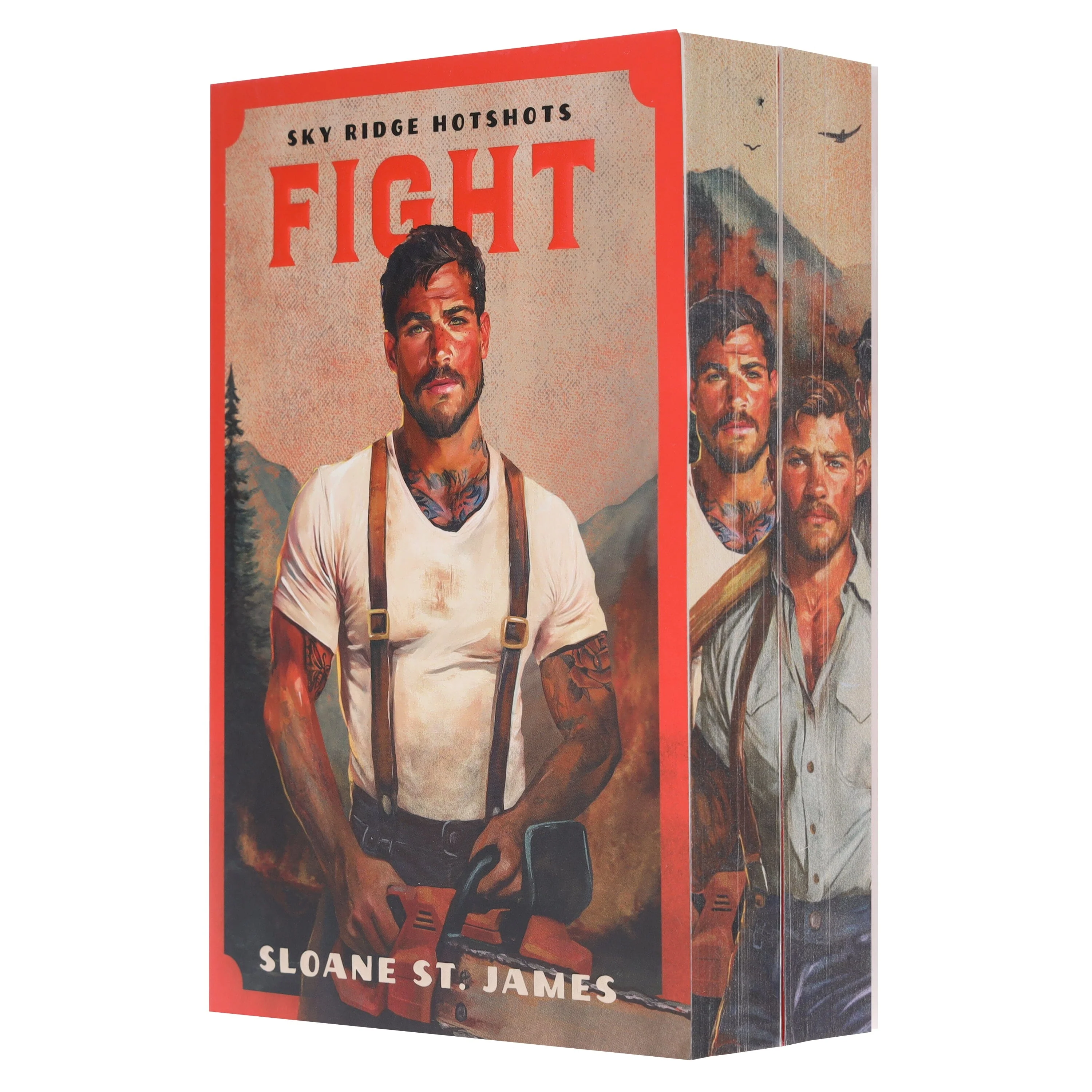 Sky Ridge Hotshots Series by Sloane St. James & Paisley Hope 2 Books Sprayed Edges Collection Set - Fiction - Paperback - Image 5
