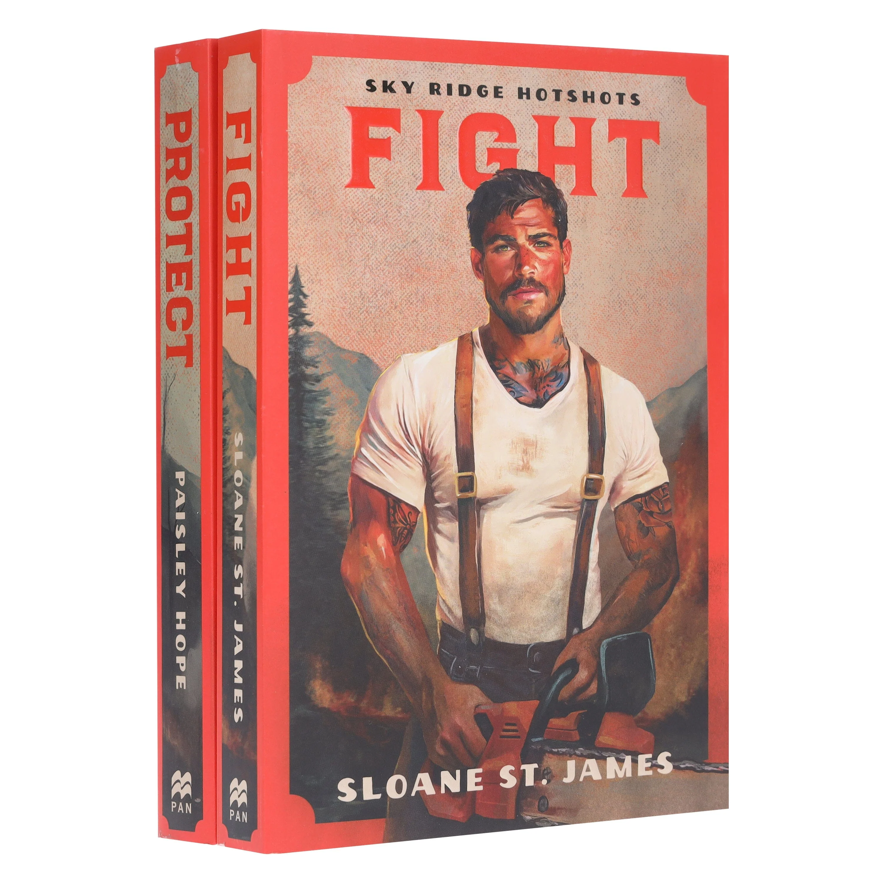 Sky Ridge Hotshots Series by Sloane St. James & Paisley Hope 2 Books Sprayed Edges Collection Set - Fiction - Paperback - Image 6