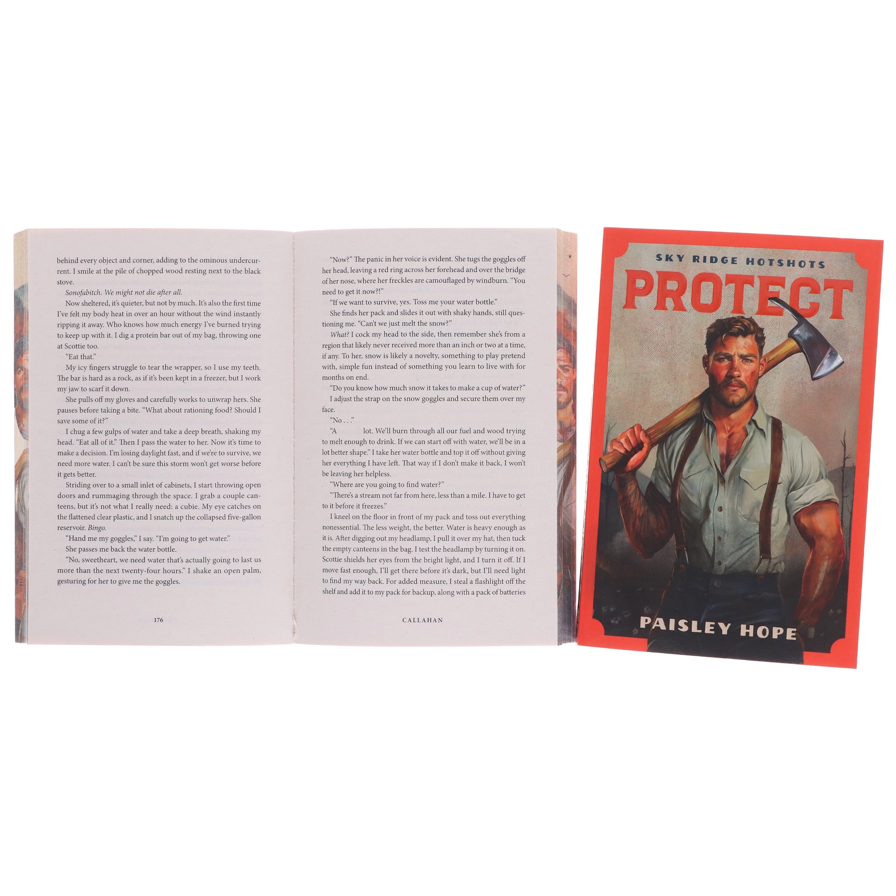 Sky Ridge Hotshots Series by Sloane St. James & Paisley Hope 2 Books Sprayed Edges Collection Set - Fiction - Paperback - Image 9