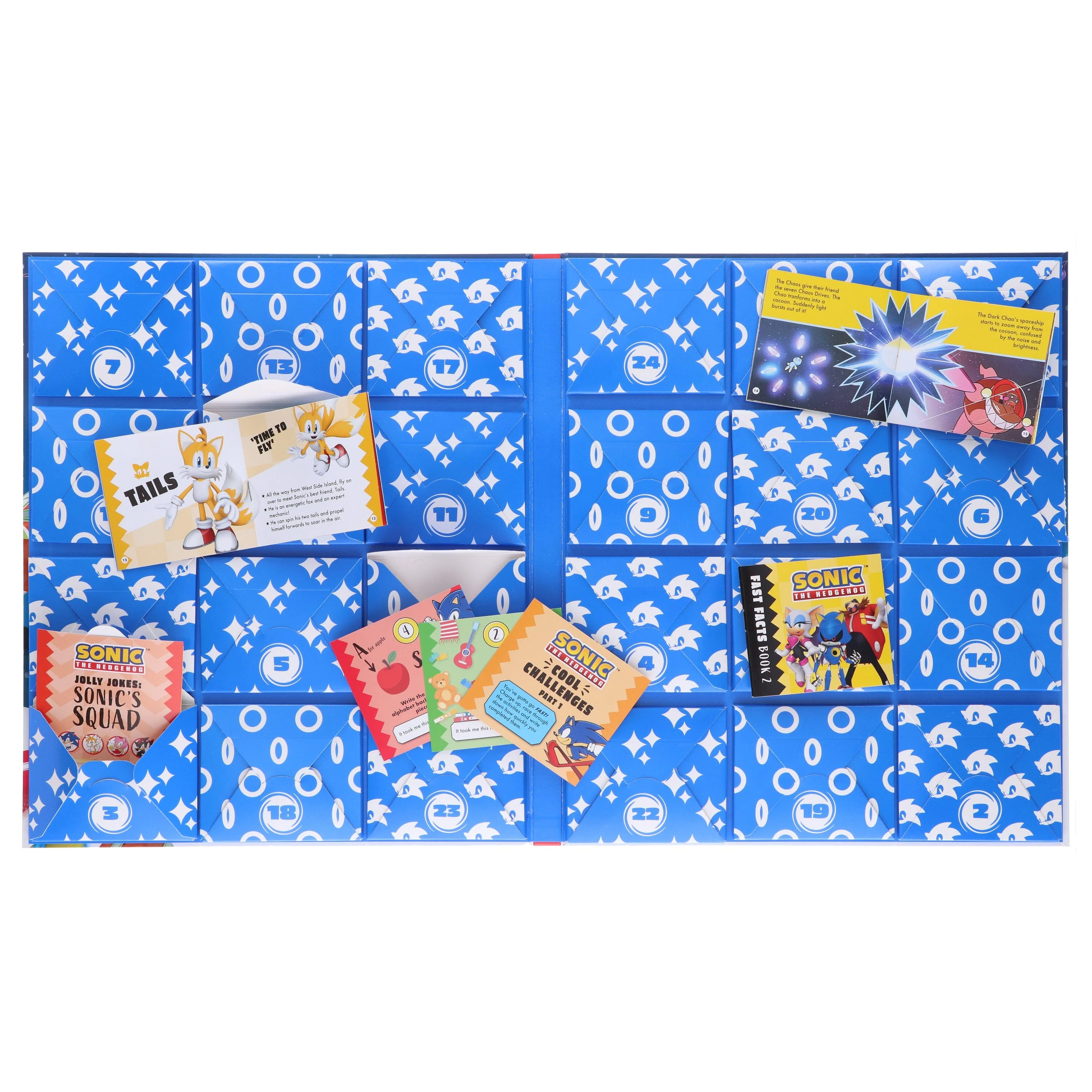 Sonic The Hedgehog Advent Calendar: 24 Days of Activities, Jokes And More! - Ages 5-10 - Hardback - Image 6