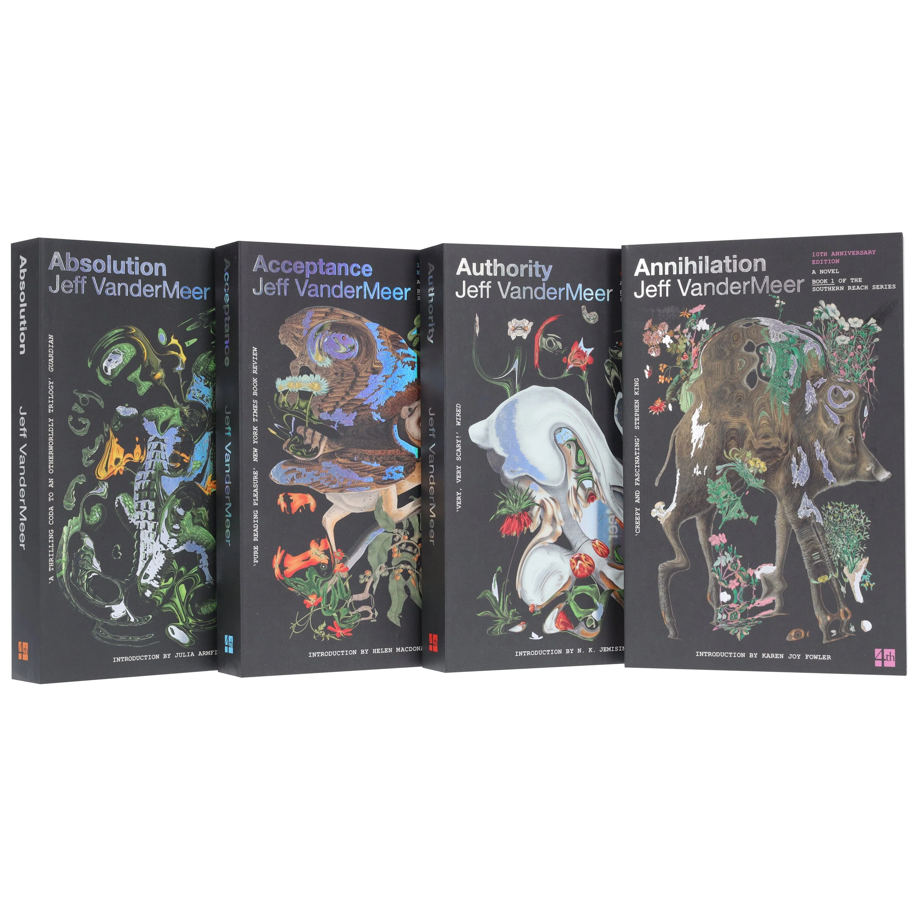 Southern Reach Series by Jeff VanderMeer (10th Anniversary Edition) 4 Books Collection Set - Fiction - Paperback - Image 4