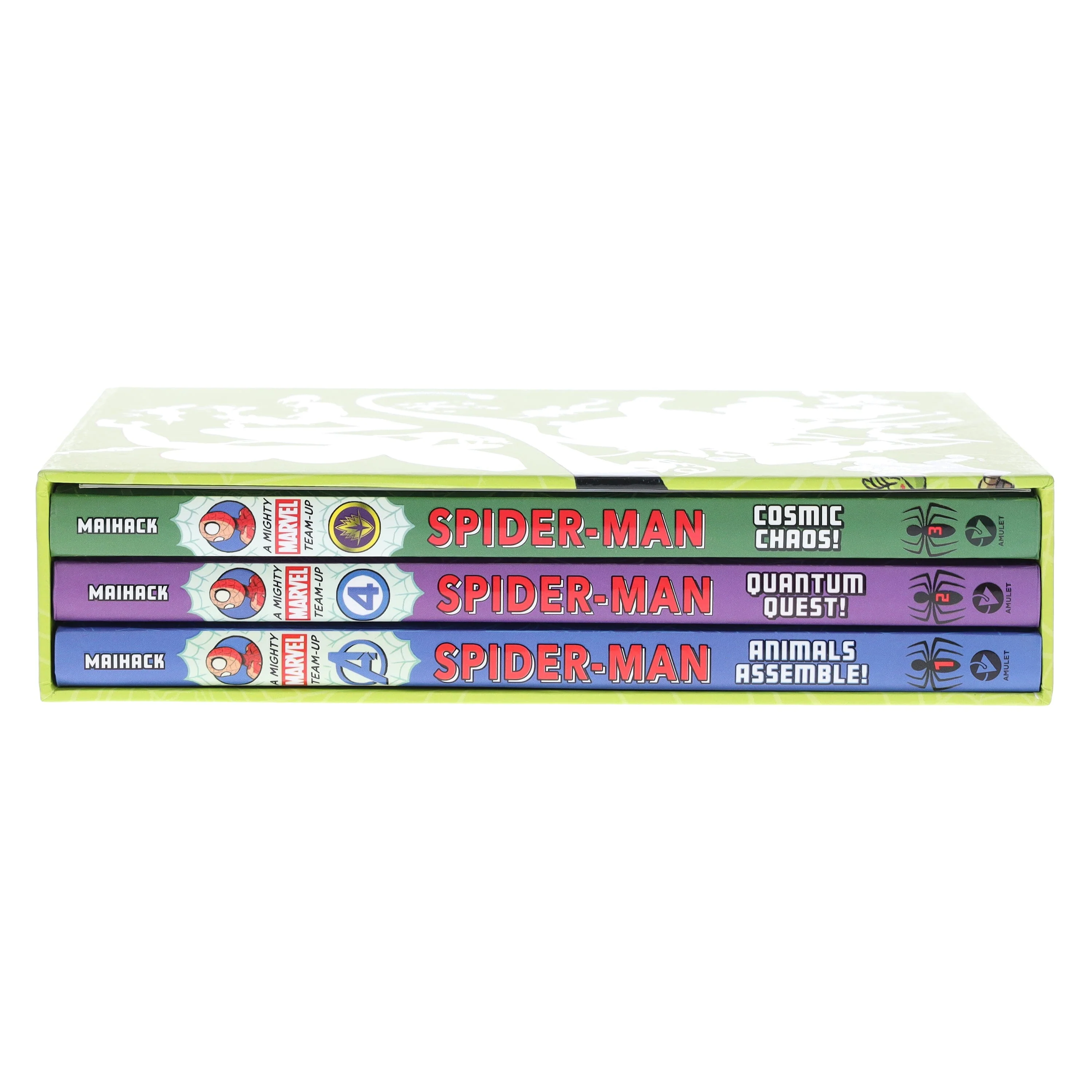 Spider-Man: A Mighty Marvel Team-Up By Mike Maihack 3 Books Collection Box Set - Ages 6-9 - Hardback - Image 4