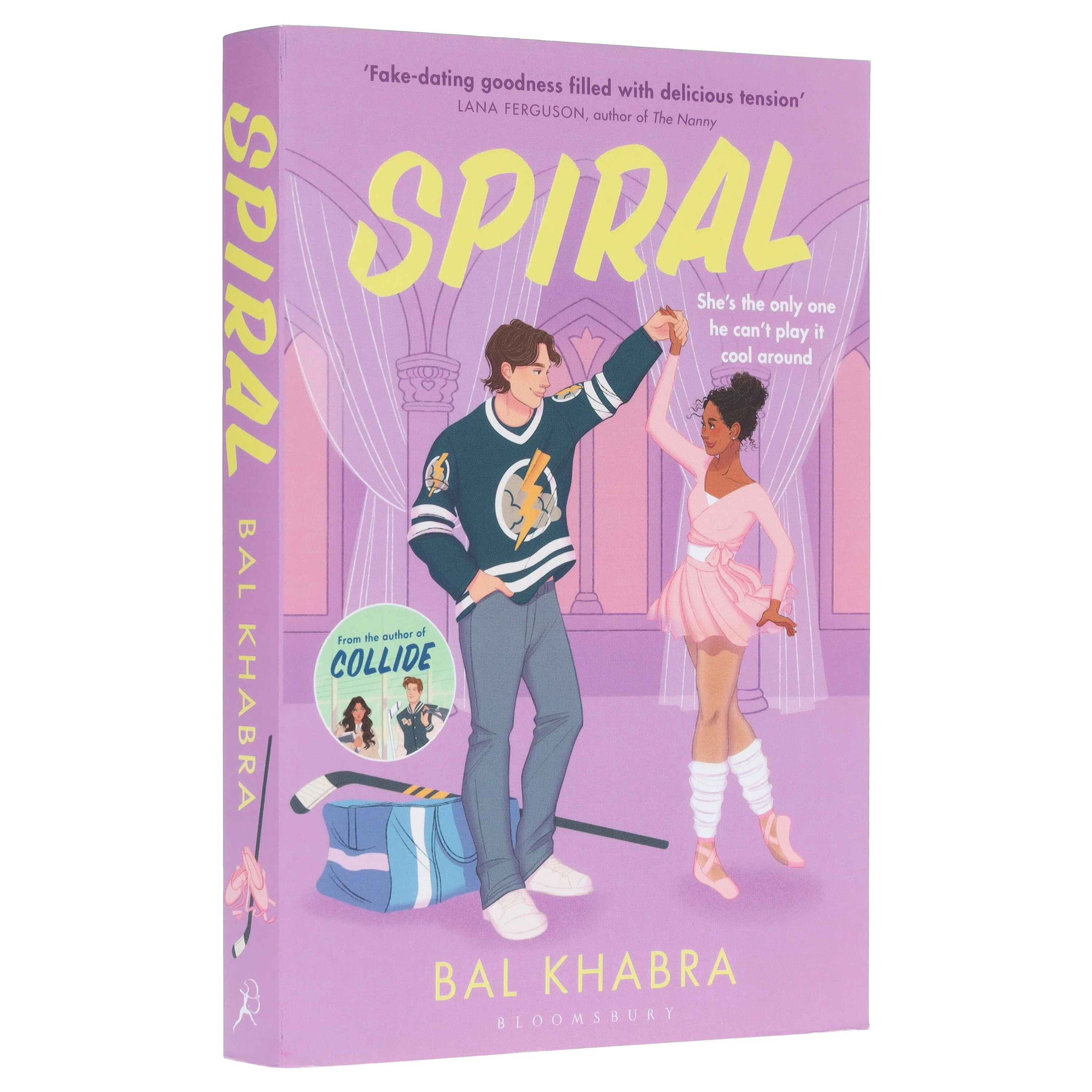 Spiral by Bal Khabra (Off the Ice Series Book 2) Sprayed Edge - Fiction - Paperback - Image 4