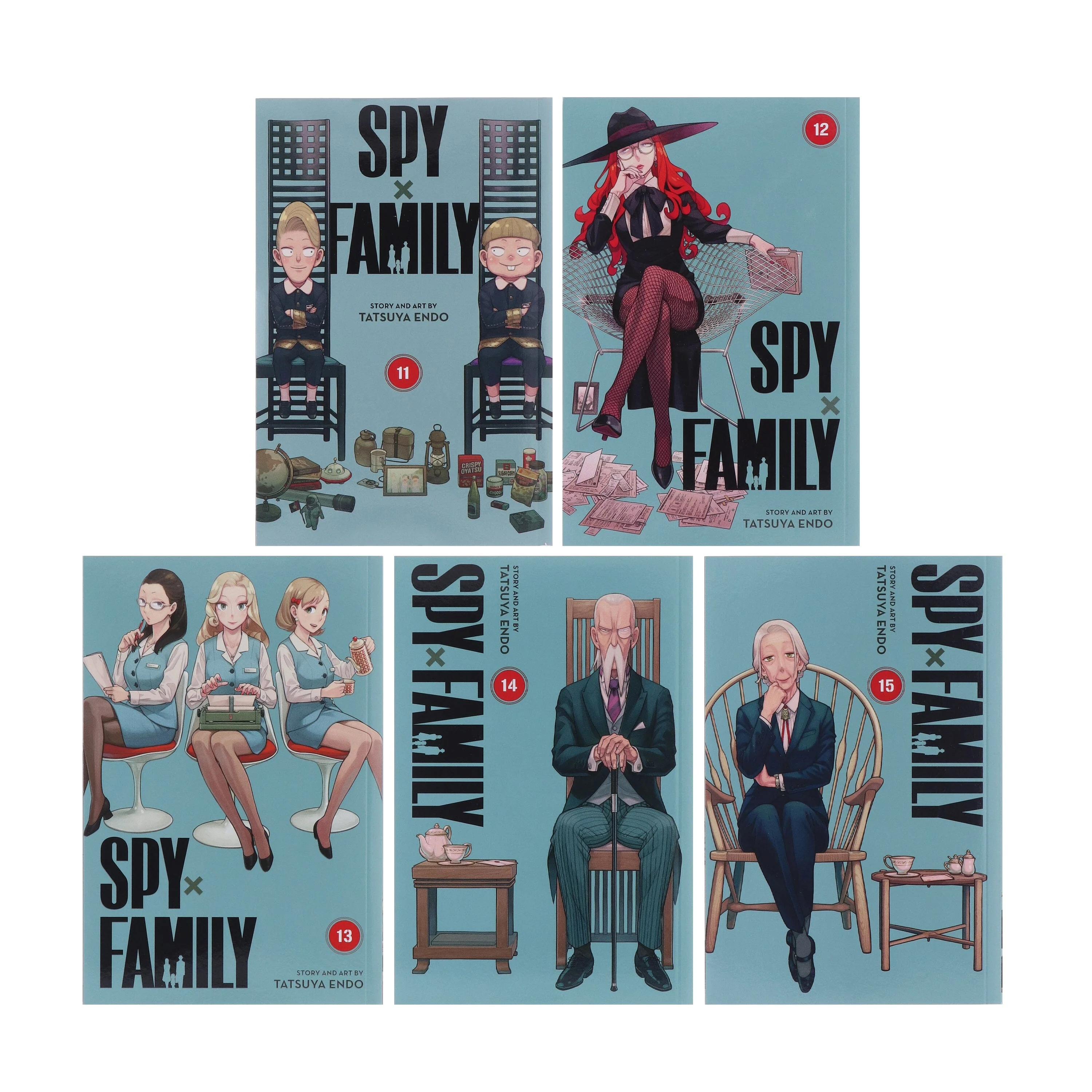 Spy x Family Series (Vol 11-15) by Tatsuya Endo 5 Books Collection Set - Ages 14+ - Paperback - Image 2