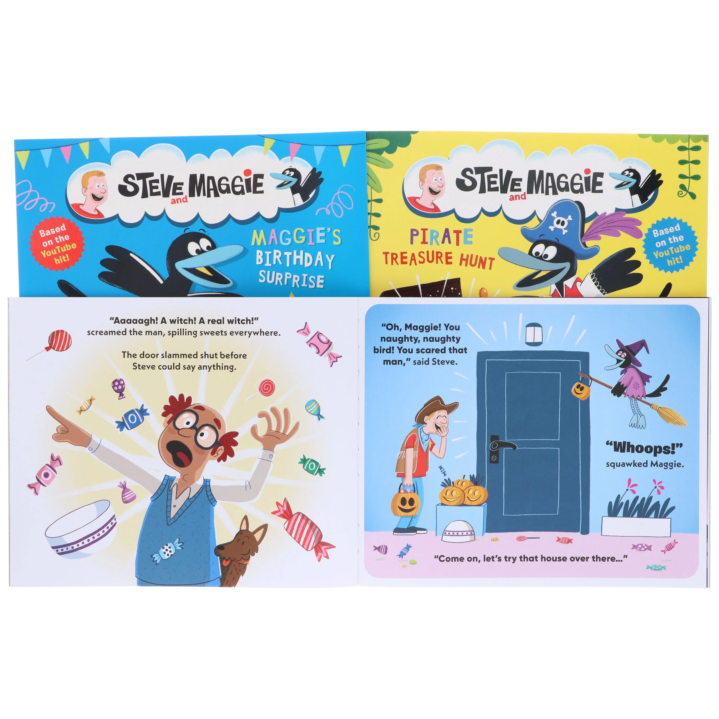Steve and Maggie Collection Illustrated 3 Picture Books Set - Ages 3-7 - Paperback - Image 4