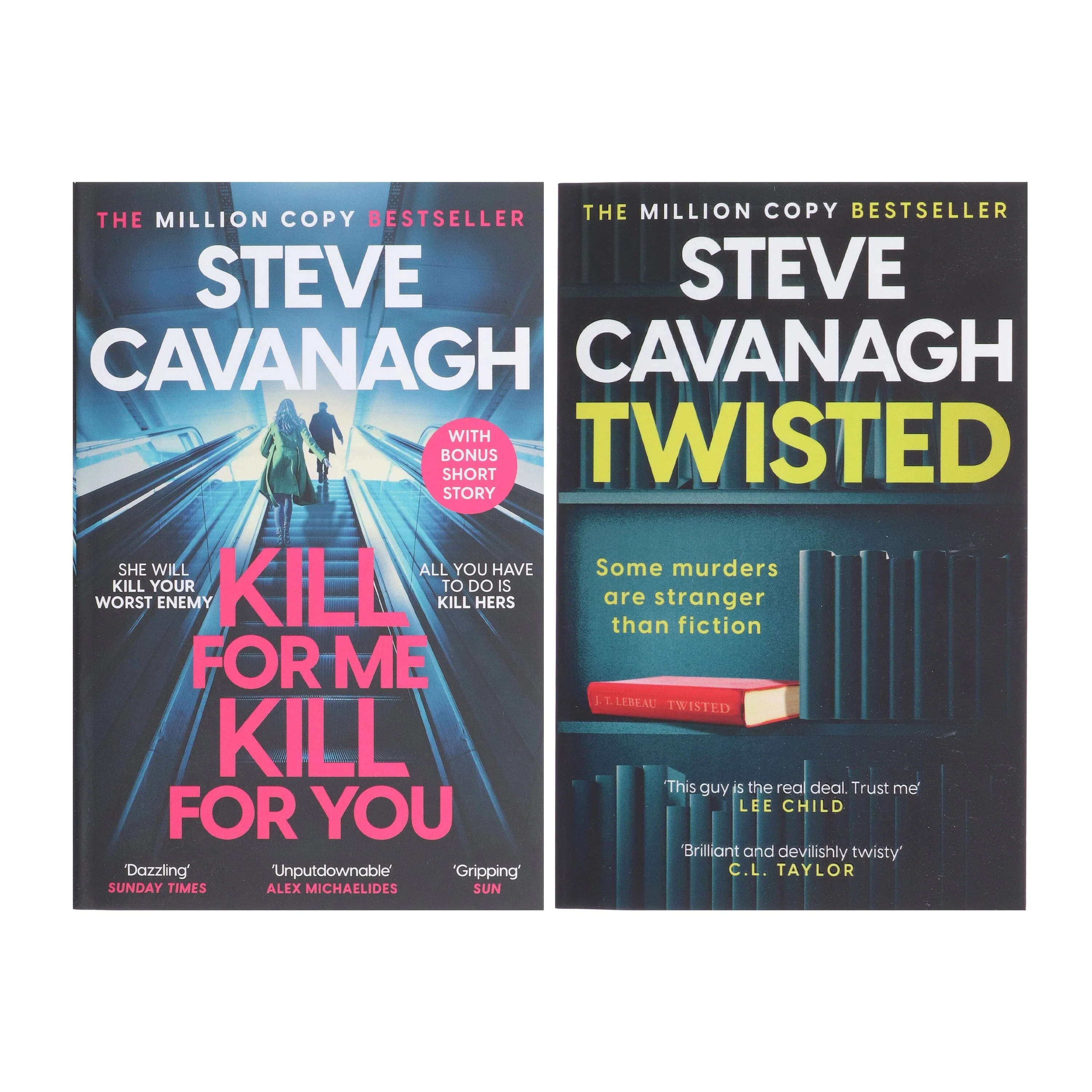 Steve Cavanagh Collection (Twisted & Kill For Me Kill For You) 2 Books Set - Fiction - Paperback - Image 2