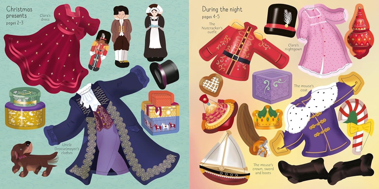Sticker Dolly Dressing Christmas Advent Calendar: A Festive Collection of Dress Up Sticker Dolls, Puzzles, and other Activity Books - Ages 5+ - Paperback - Image 5