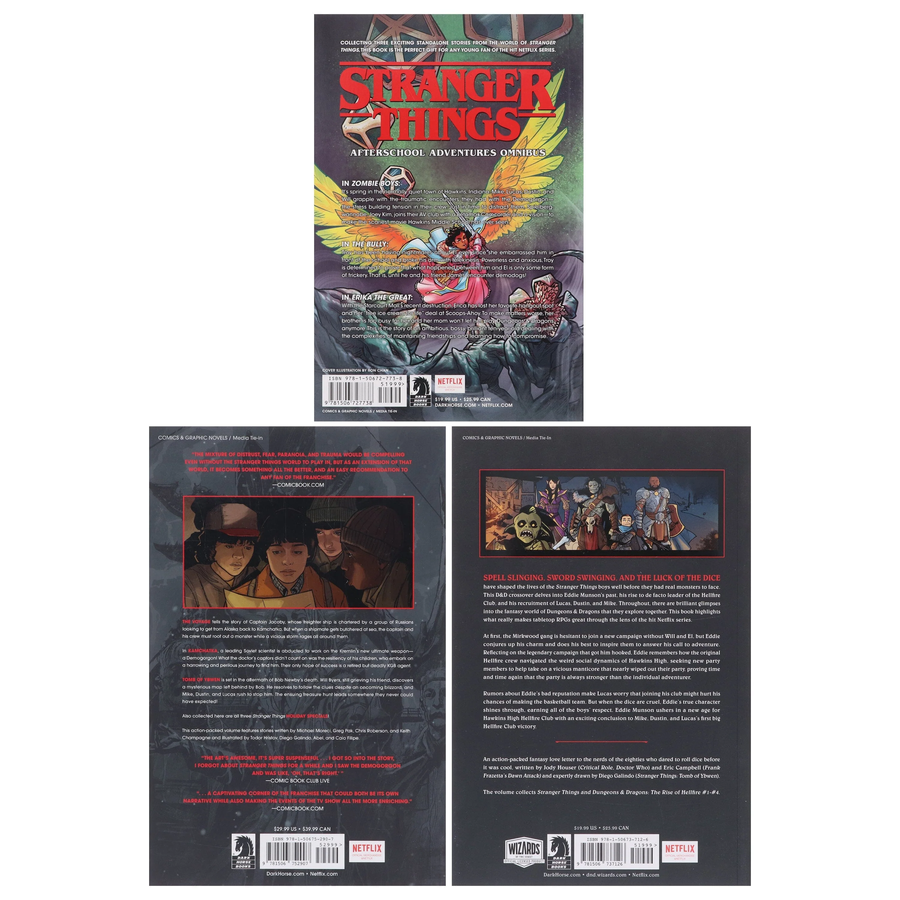 Stranger Things Series 3 Graphic Novels Collection Set - Ages - Paperback - Image 3