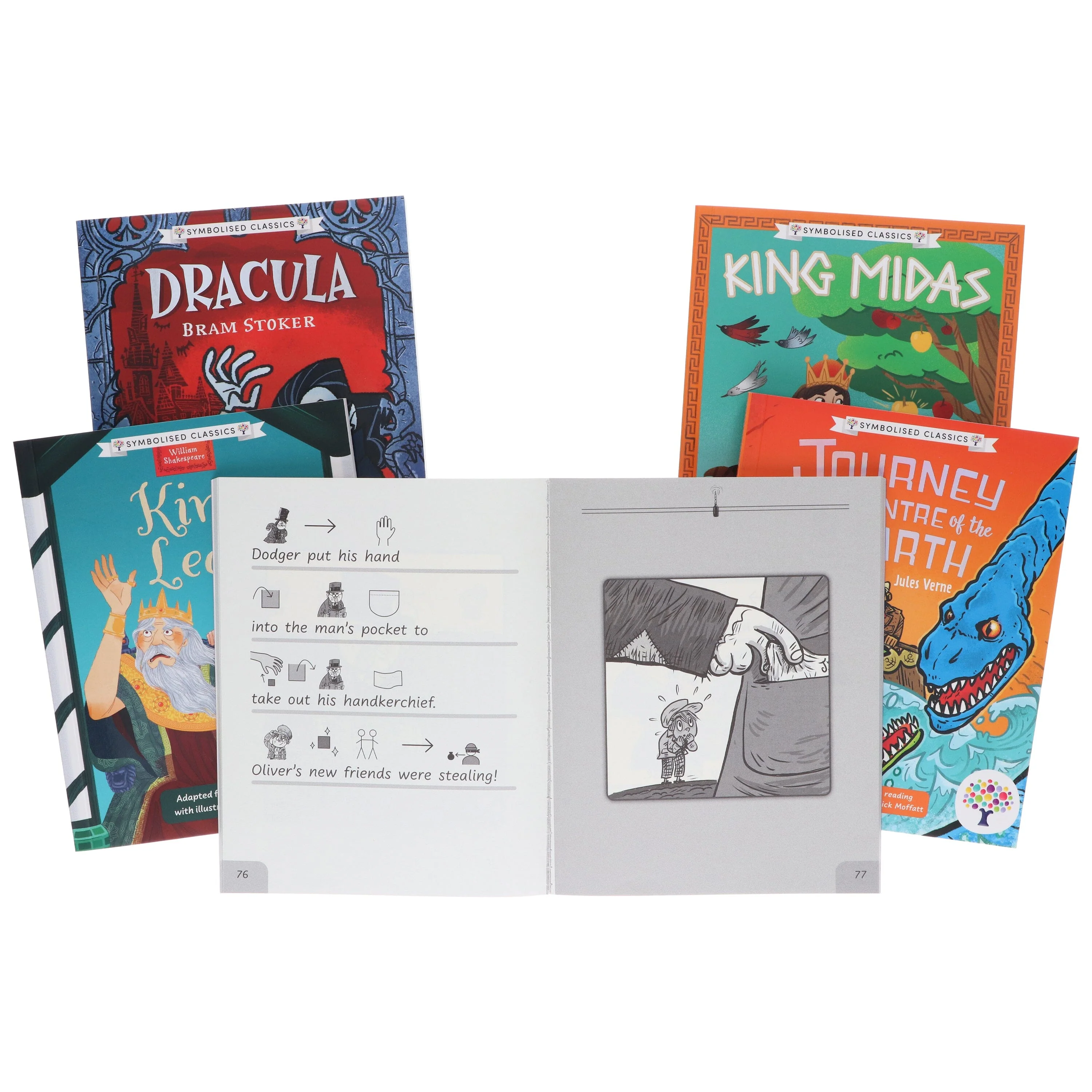 Symbolised Classics Reading Library: The Starter Collection (Volume 2) 5 Books Box Set - Ages 5+ - Paperback - Image 7