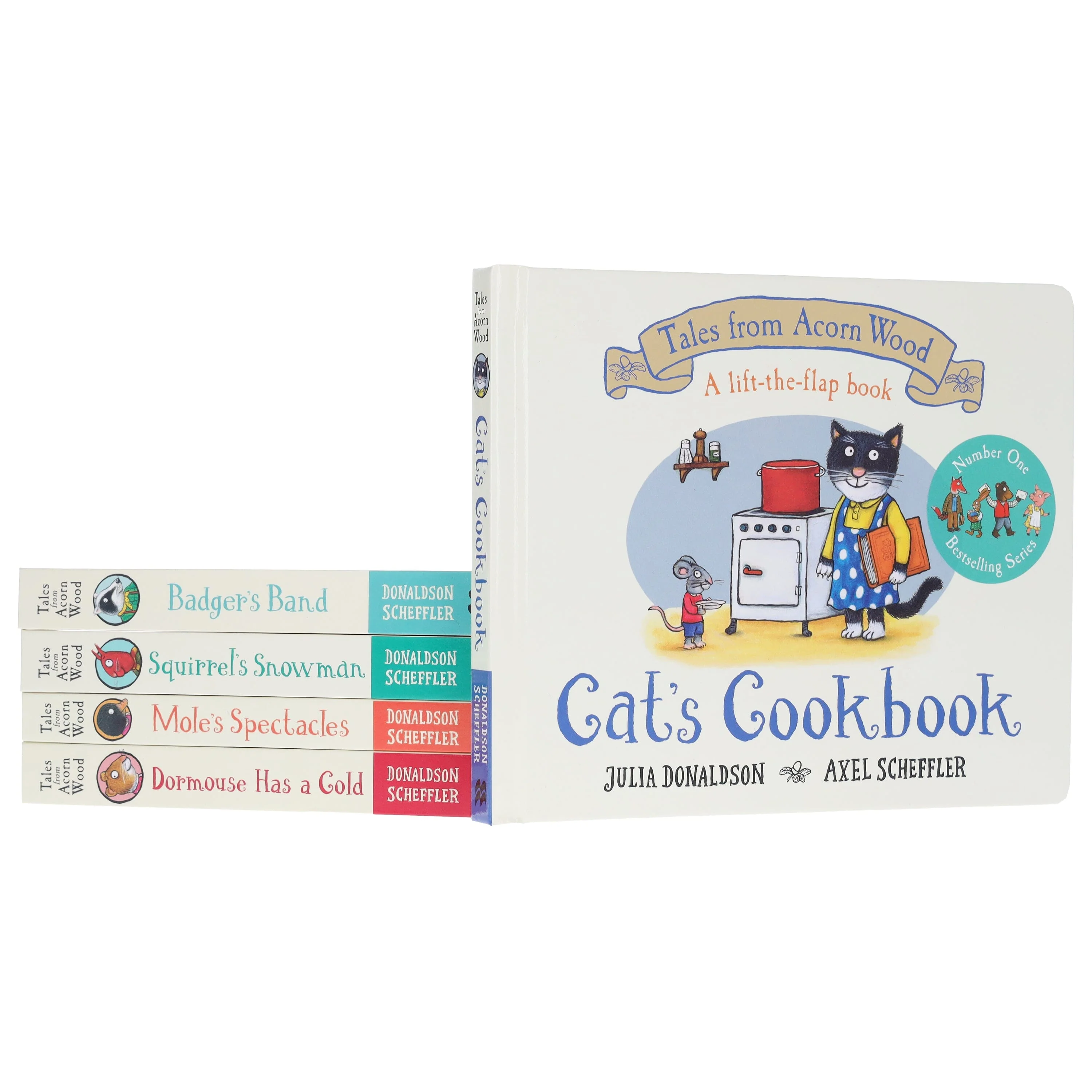 Tales From Acorn Wood by Julia Donaldson Illustrated 5 Books Collection Set (A Lift-the-flap Story) - Ages 2-5 - Board Book - Image 5