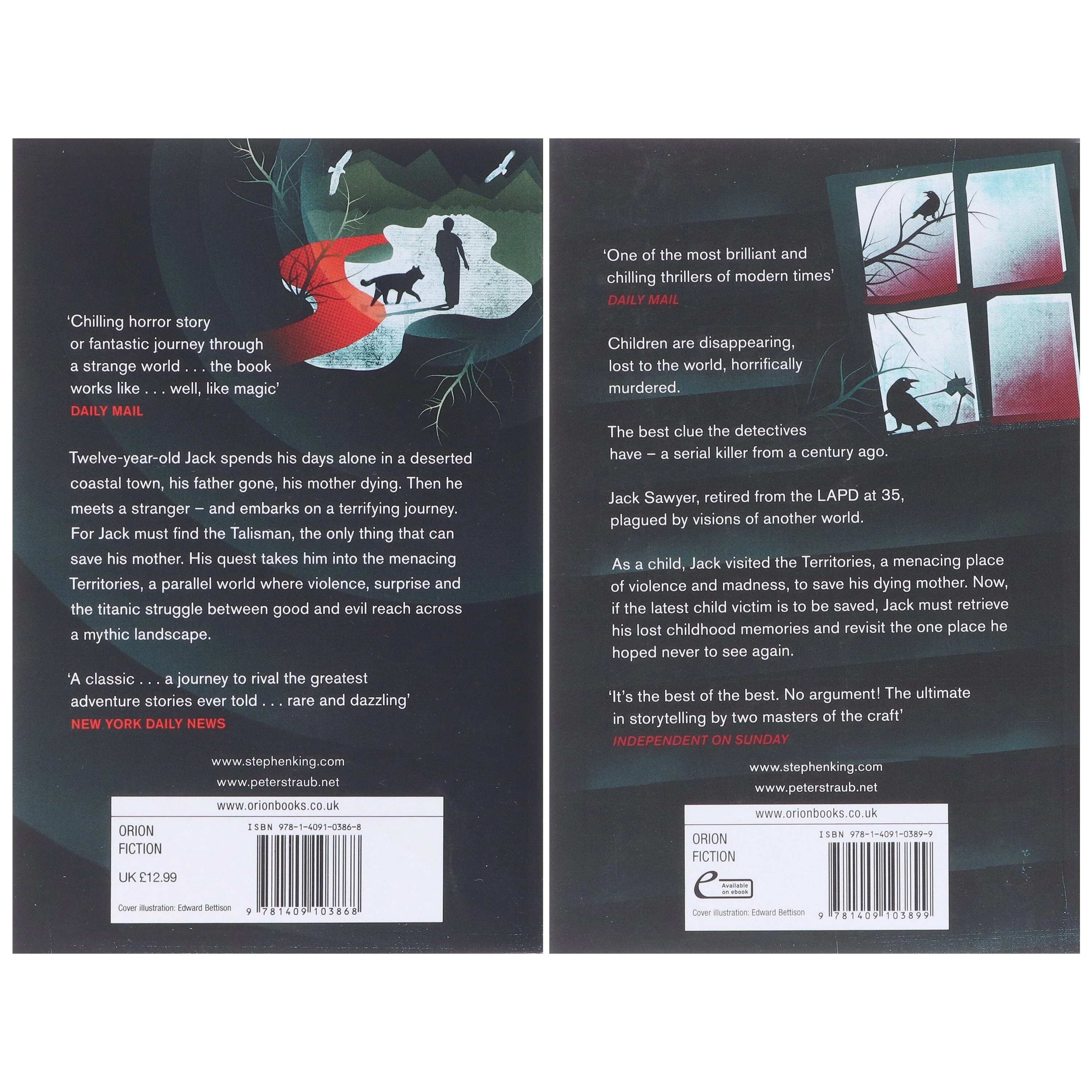 Talisman Series by Stephen King & Peter Straub 2 Books Collection Set - Fiction - Paperback - Image 3