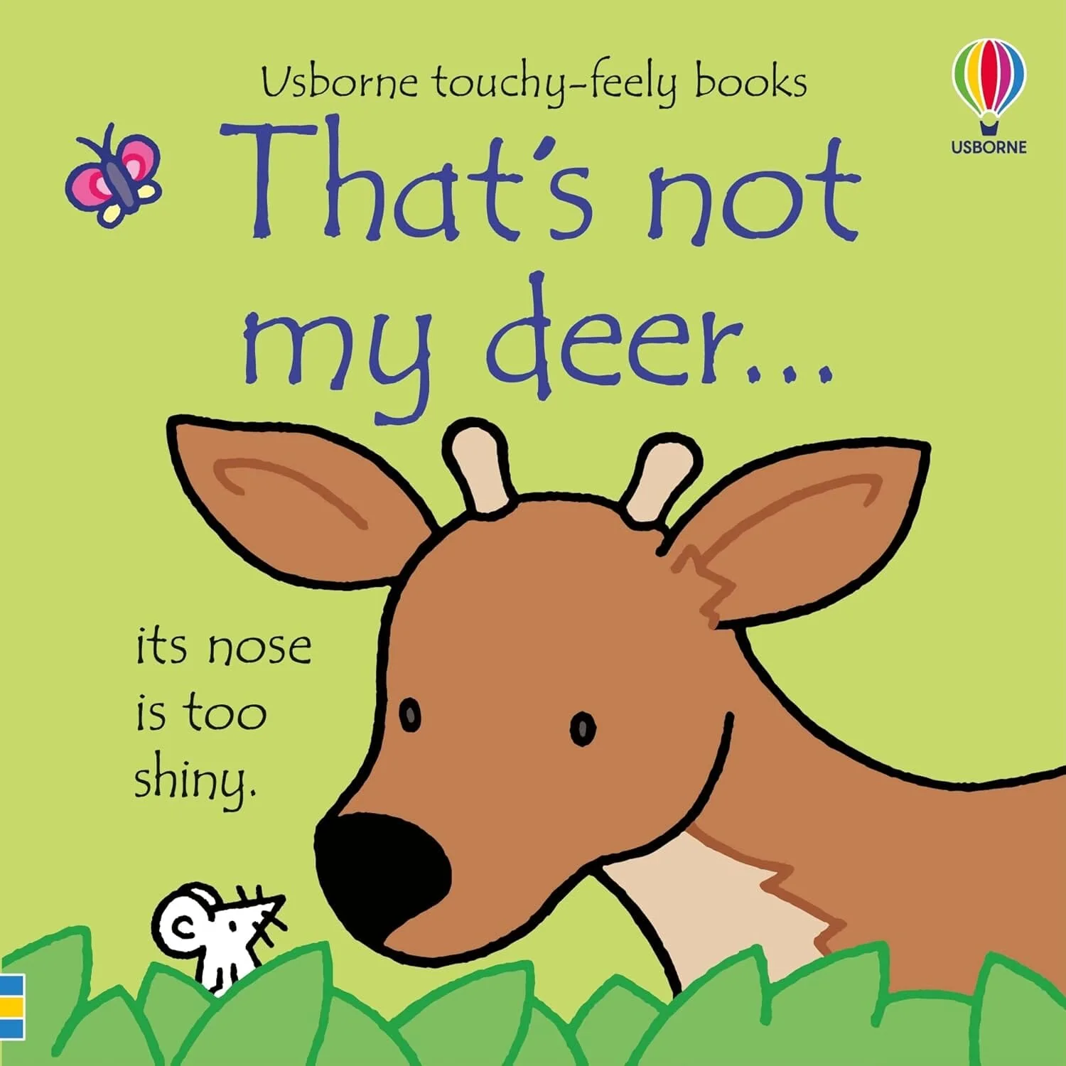 That's not my deer... by Fiona Watt (Usborne Touchy-Feely Books) - Ages 0-2 - Sprayed Edges Board Book - Image 2