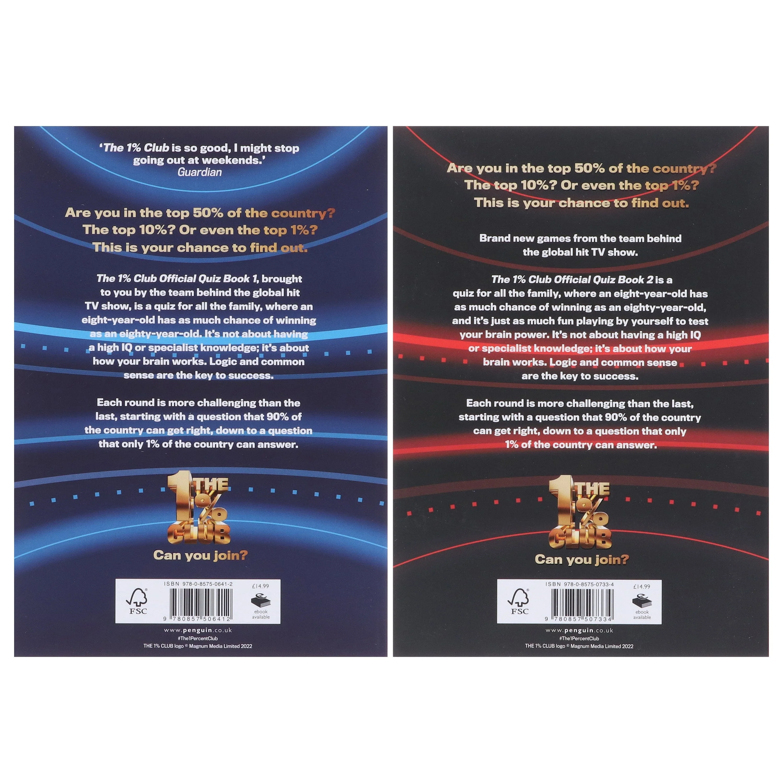 The 1% Club Official Quiz (Book 1&2) by BBC Studios 2 Books Collection Set - Non Fiction - Paperback - Image 3