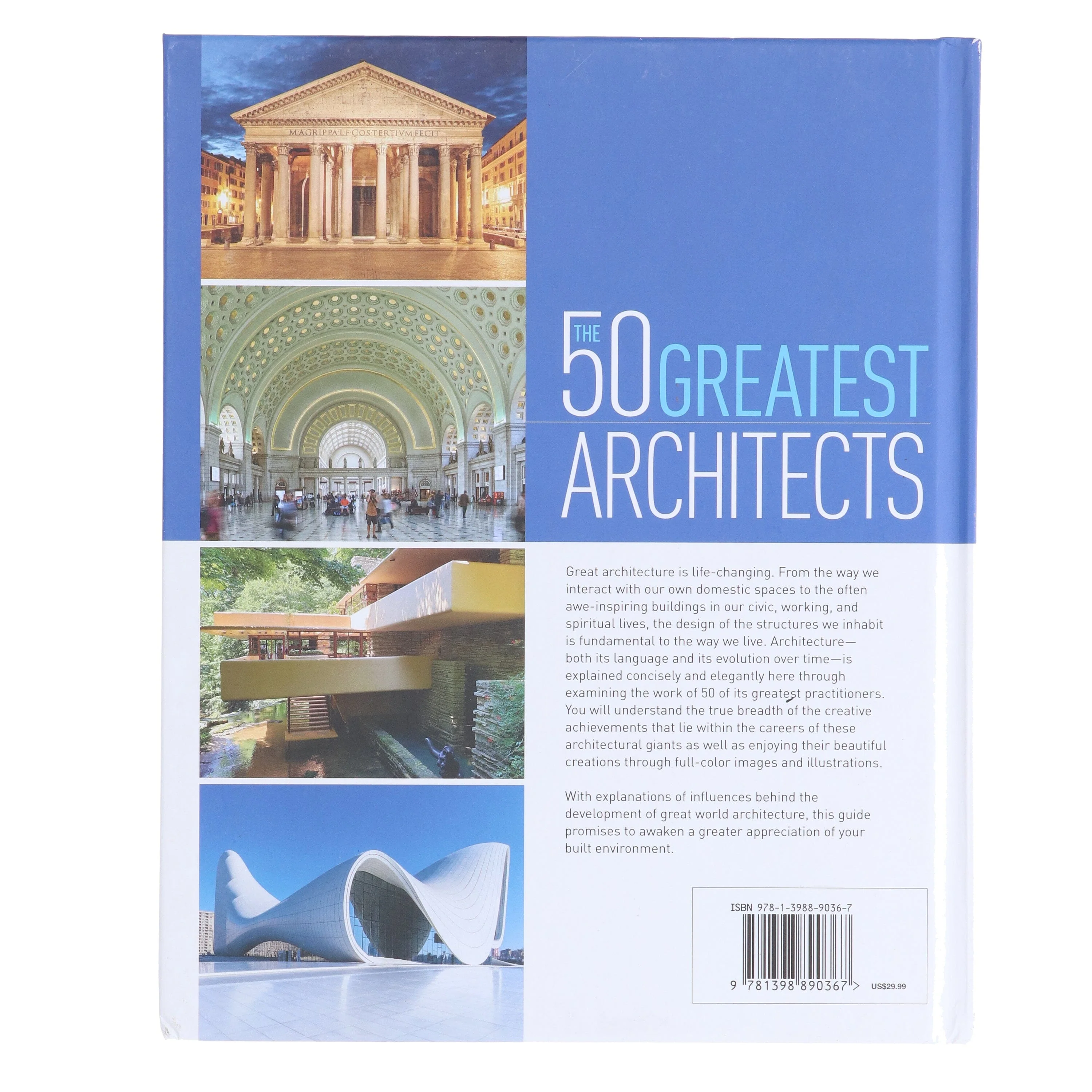 The 50 Greatest Architects: The People Whose Buildings Have Shaped Our World by Ike Ijeh - Non Fiction - Hardback - Image 3